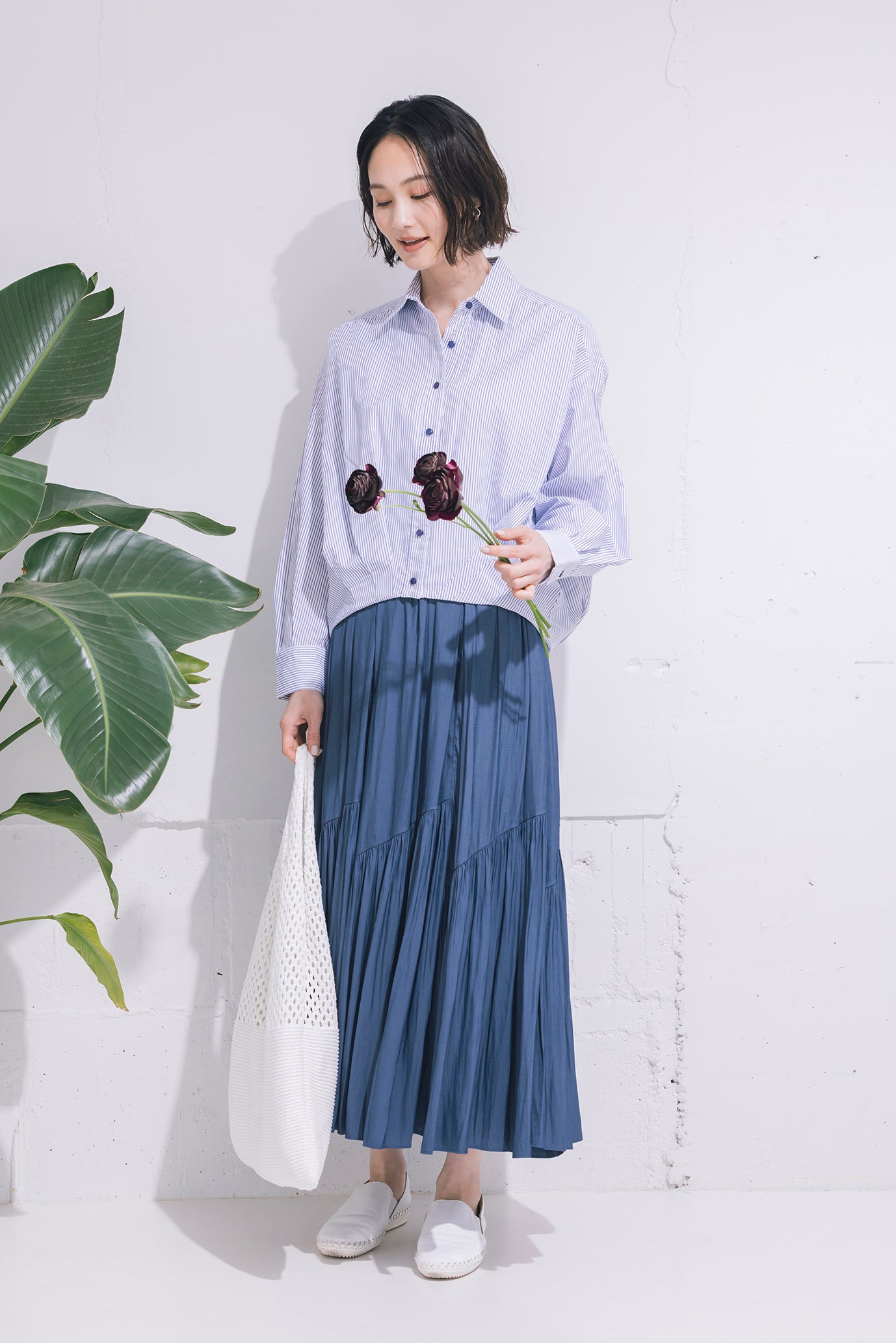 イレギュラーティアードスカート NS-142