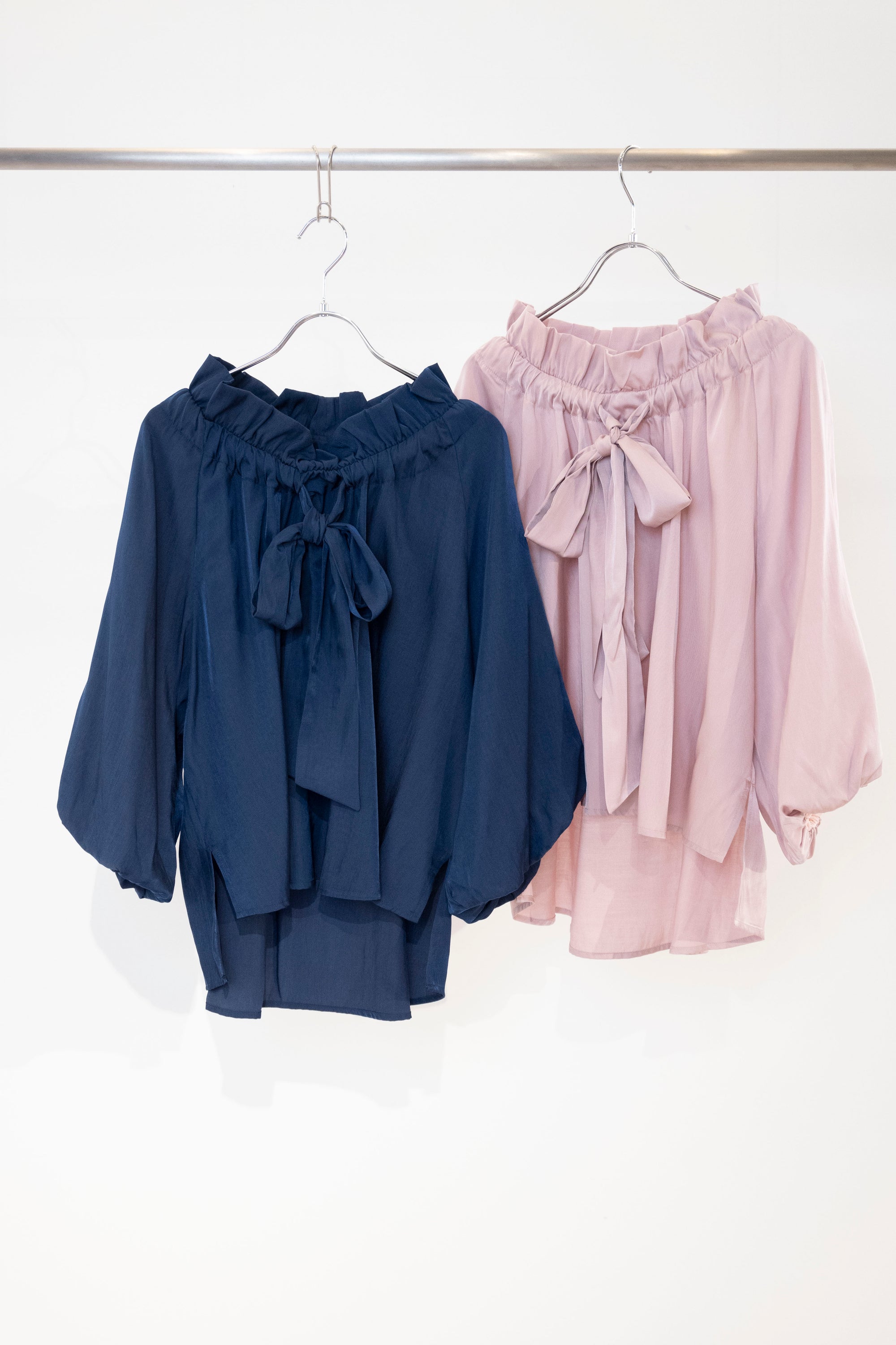 フリル衿ブラウス NS-192