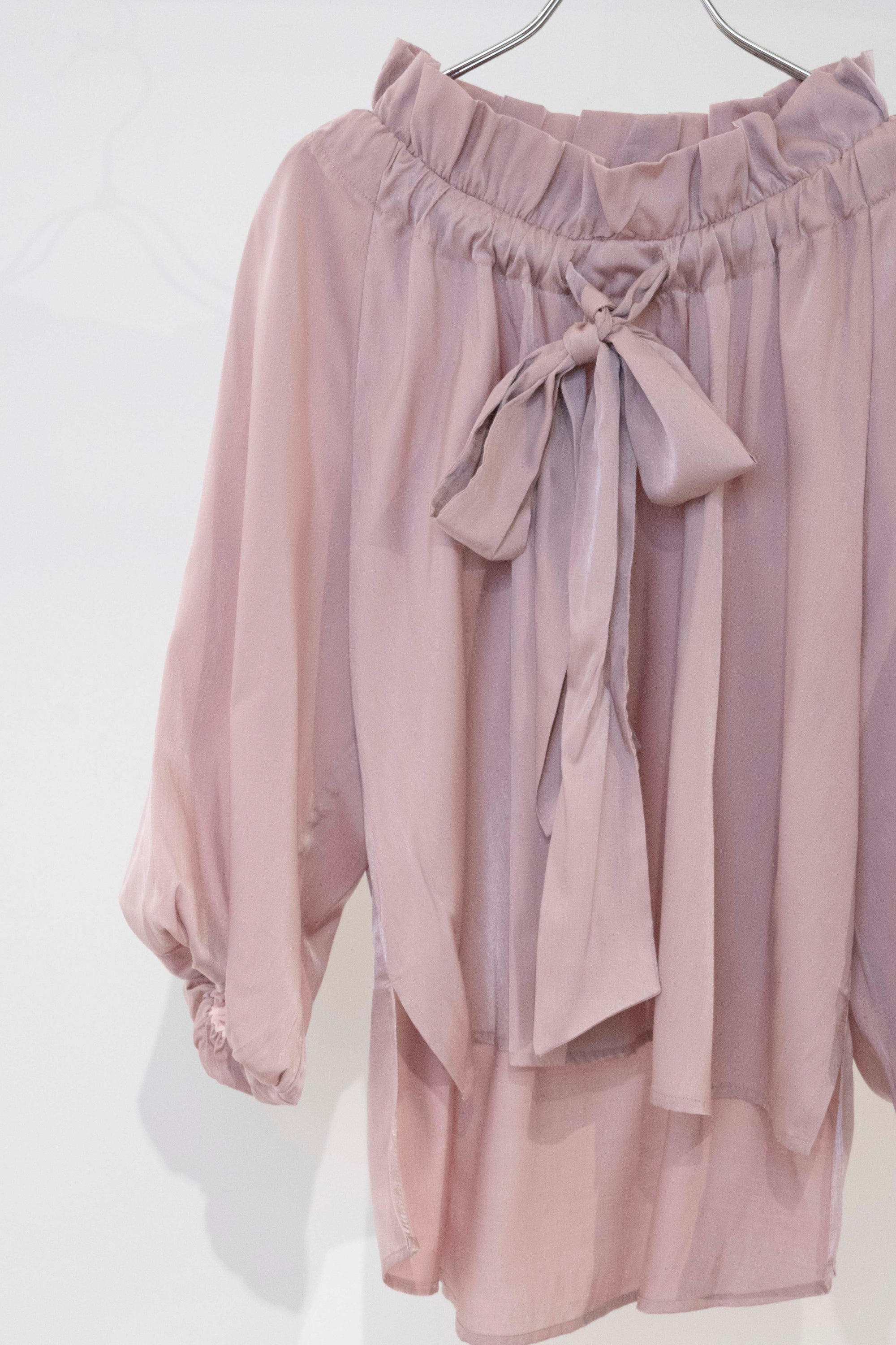 フリル衿ブラウス NS-192