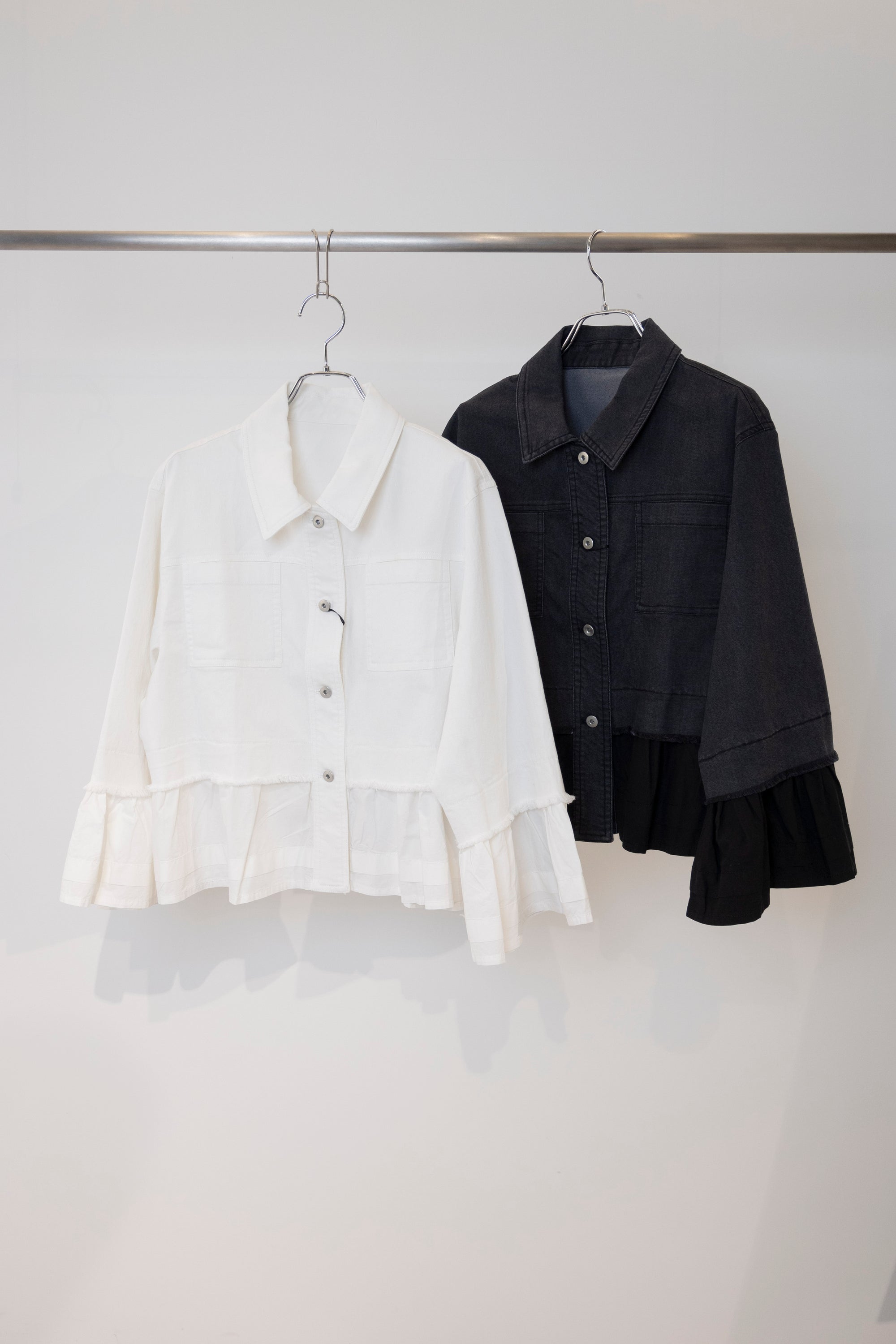 異素材使いジャケット NS-198