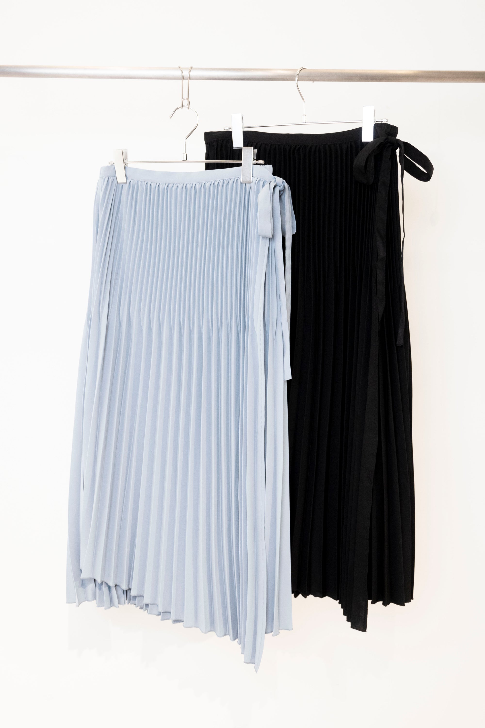 フロントレイヤードプリーツスカート NS-203