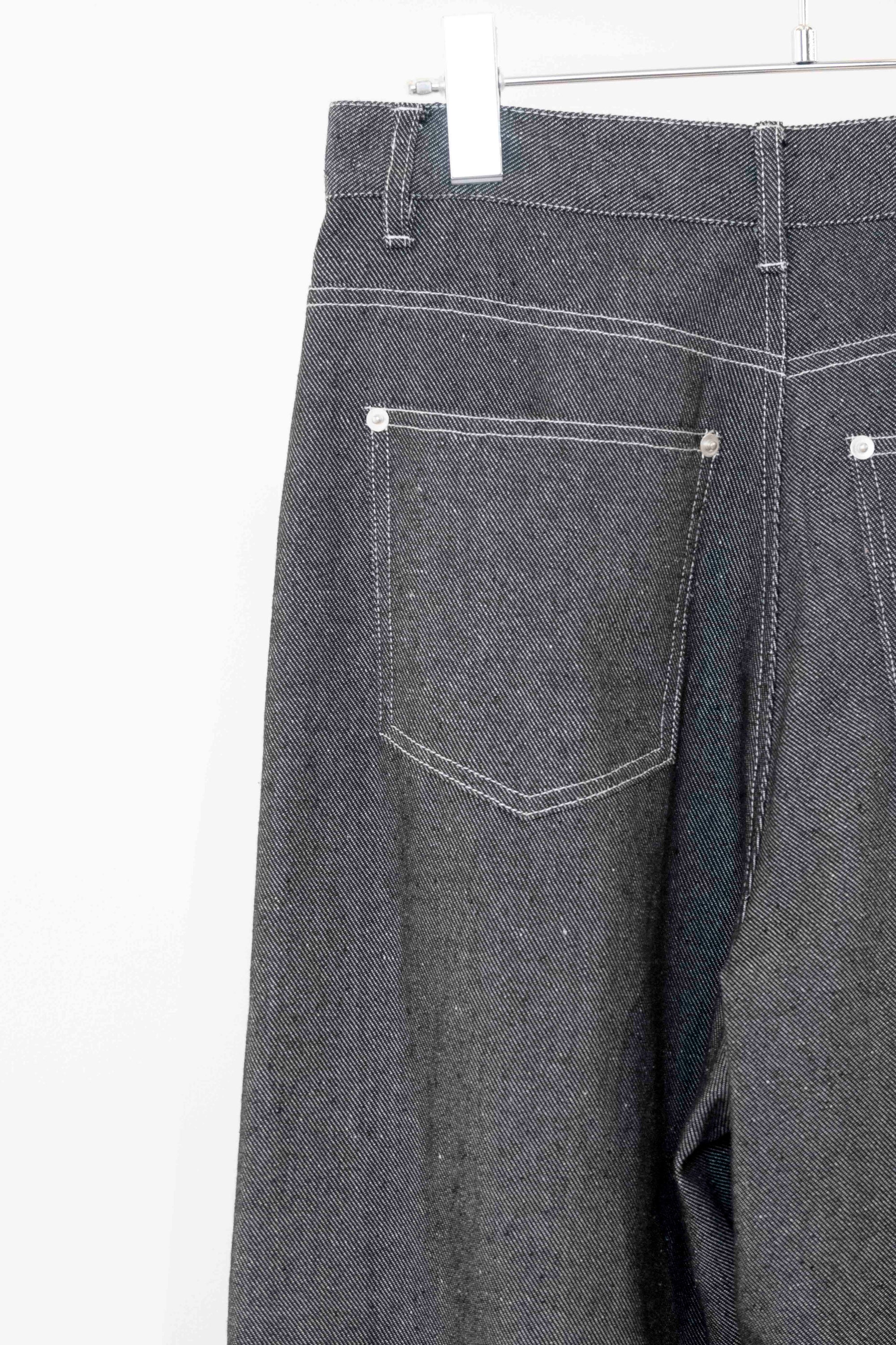 麻混デニムパンツ NS-204