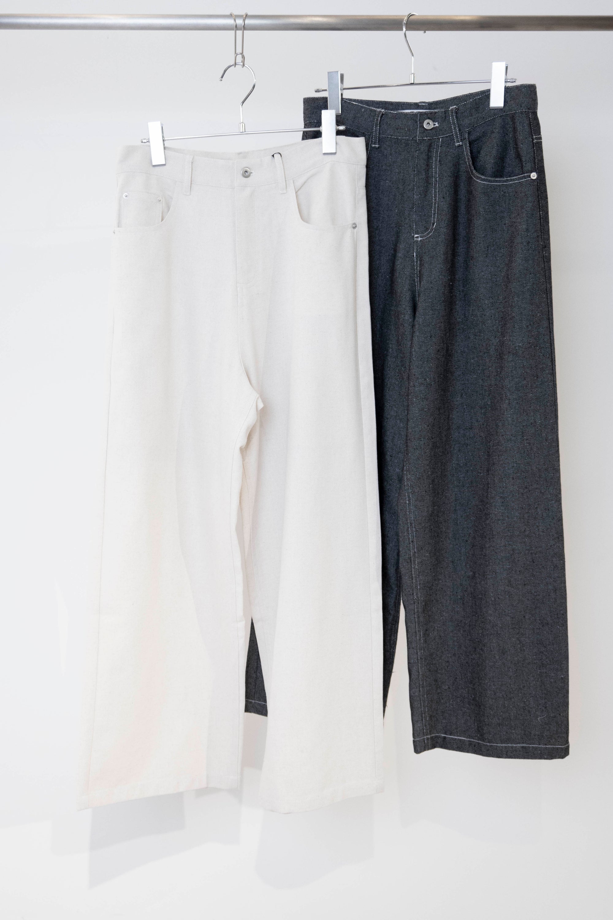 麻混デニムパンツ NS-204