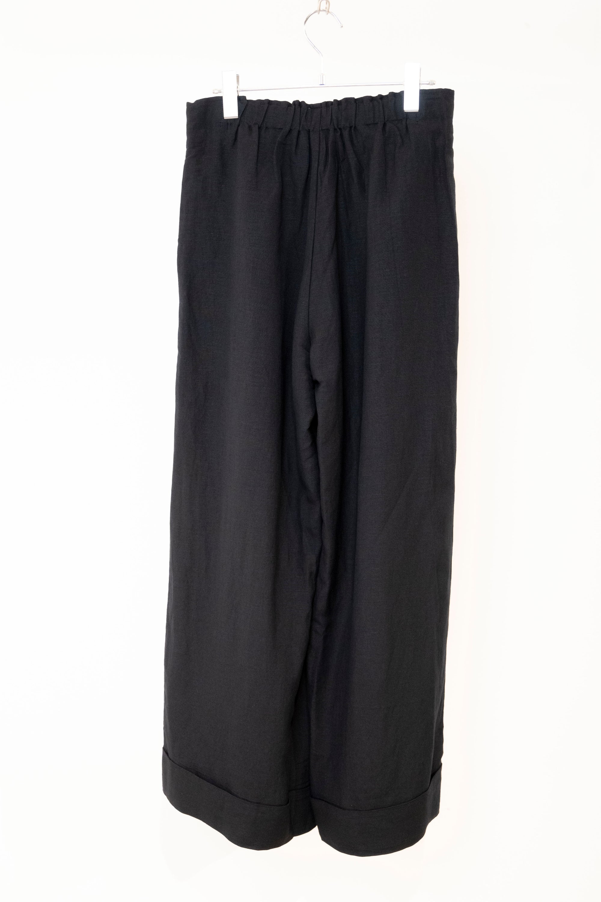 麻混ワイドパンツ NS-205