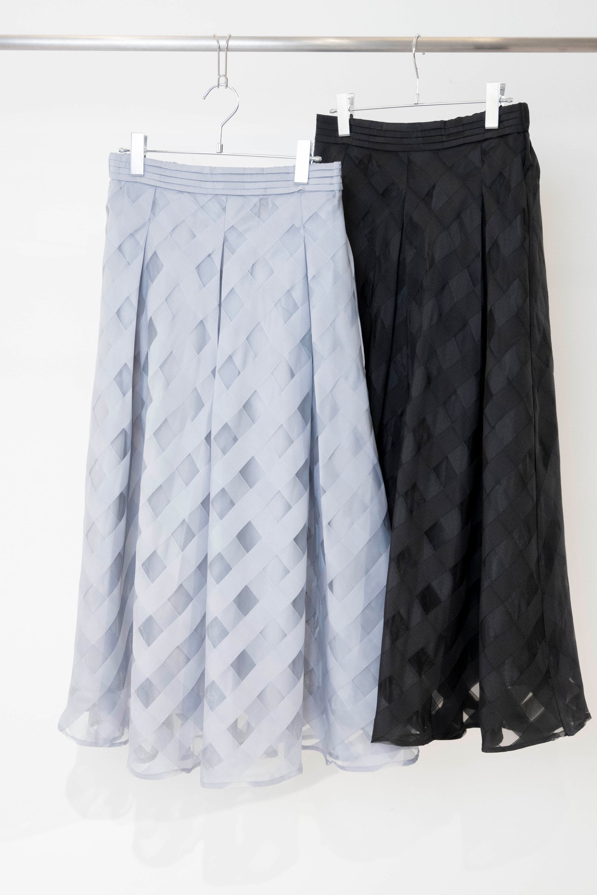 バイアスチェックタックスカート NS-206