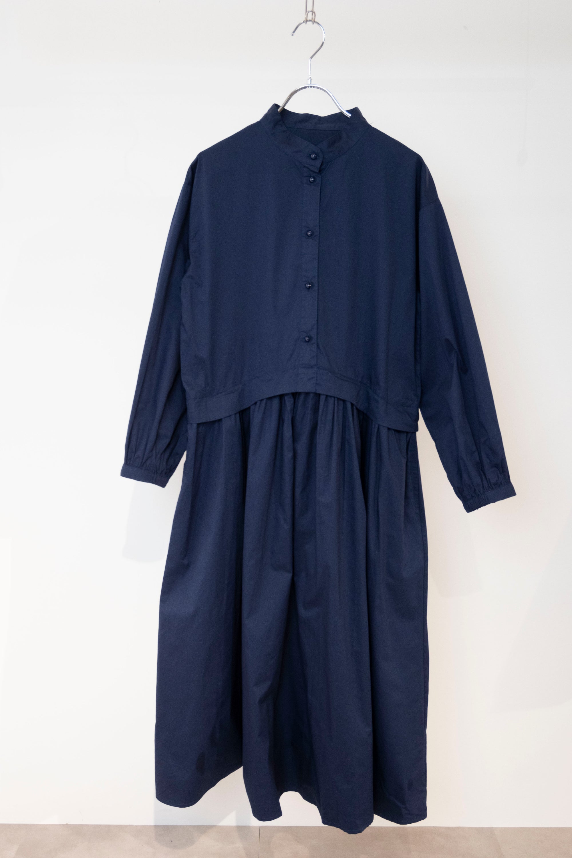 ウエスト切り替えコットンワンピース NS-212