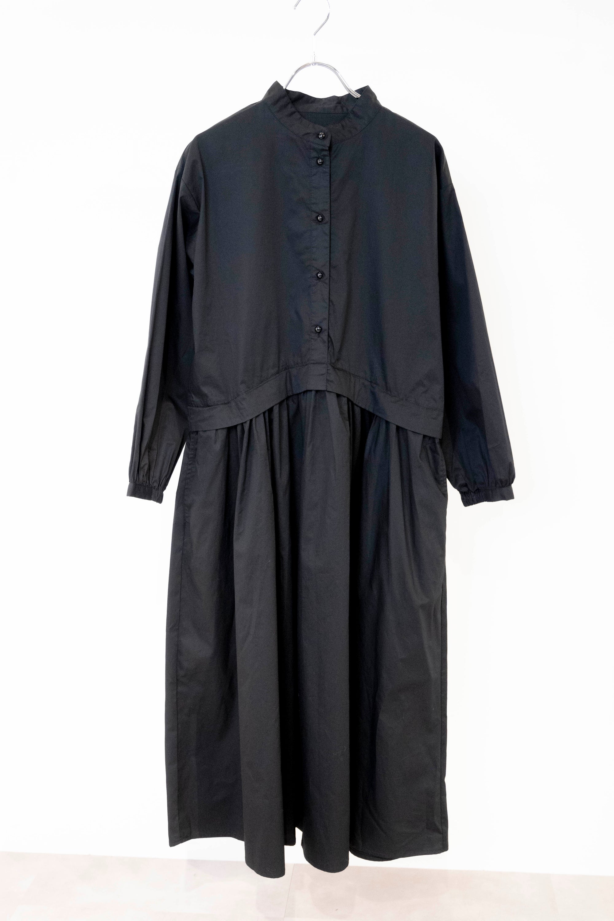 ウエスト切り替えコットンワンピース NS-212