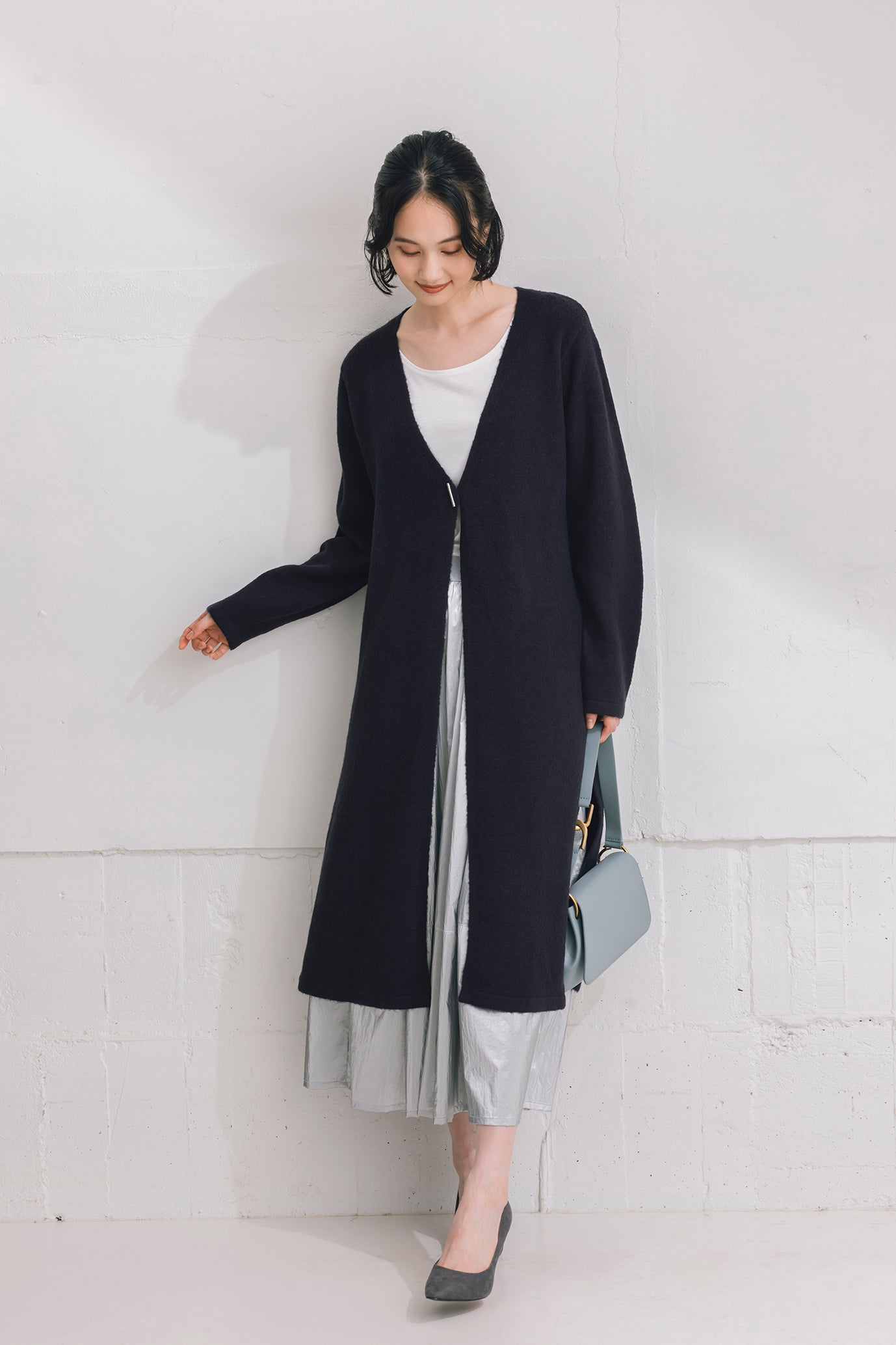 シャイニーロングスカート NS-258