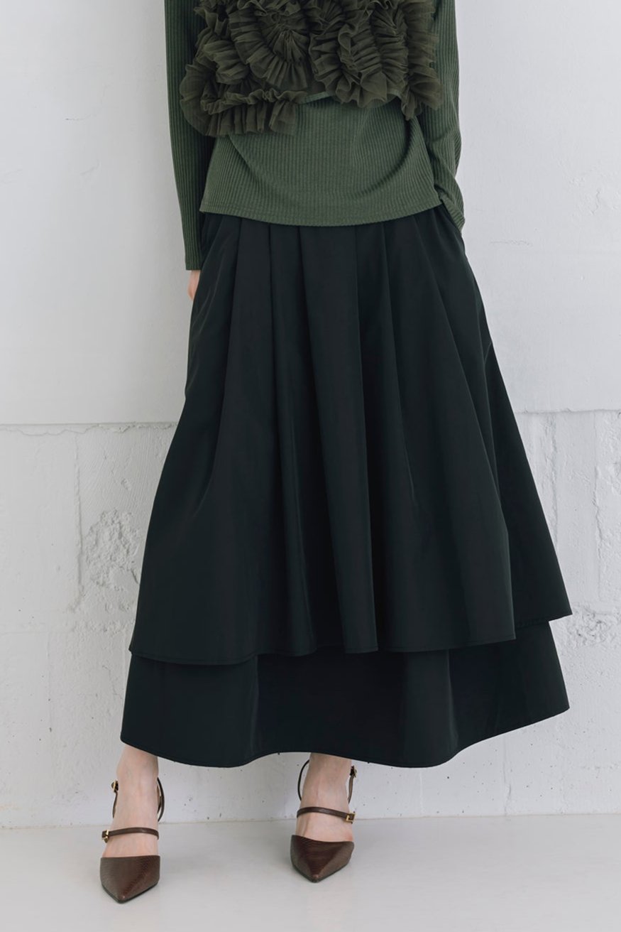 レイヤードロングスカート NS-239