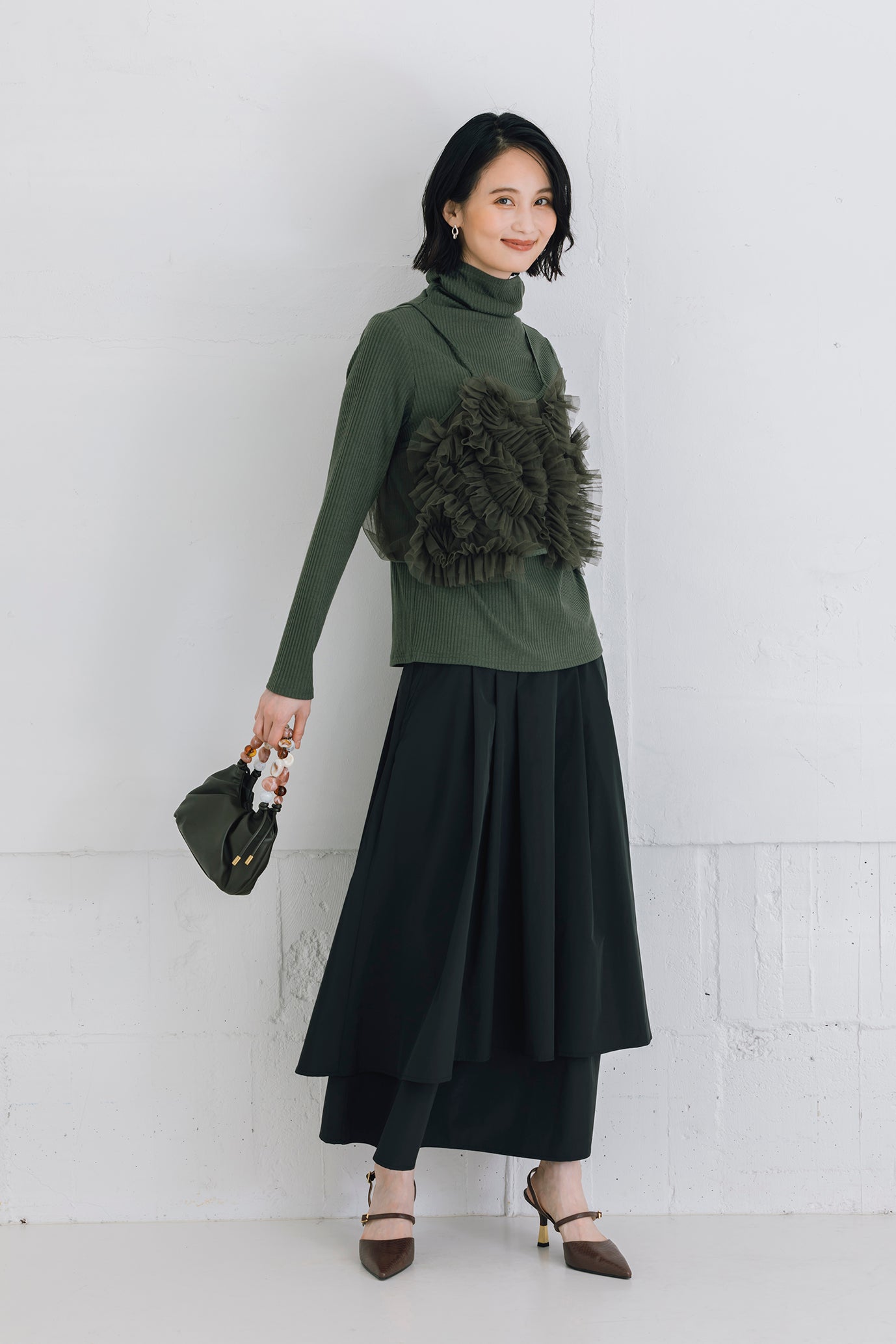 カットソートップビスチェセット NS-257