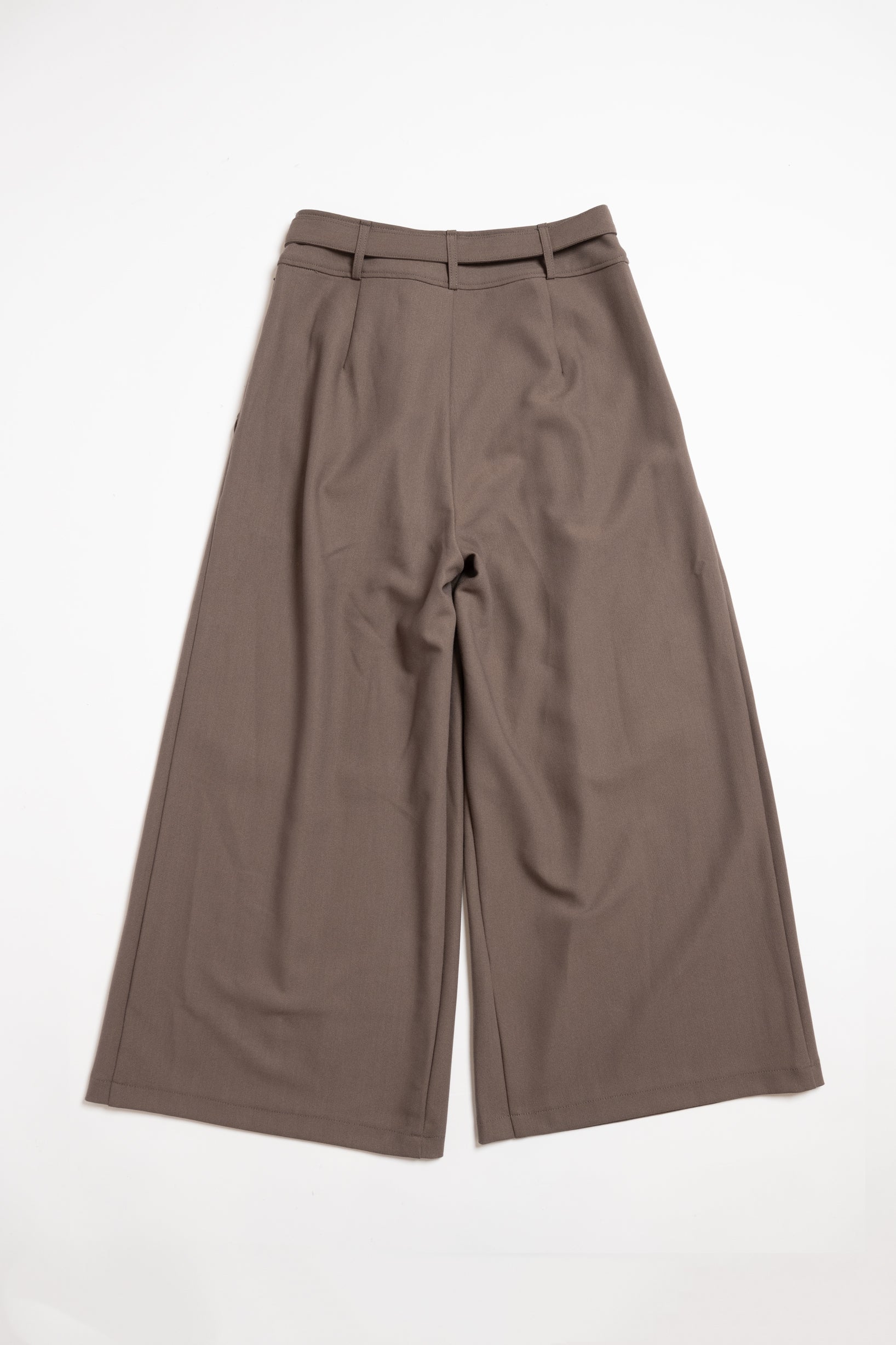 フロントタックワイドパンツ(共布ベルト付き)NS-241