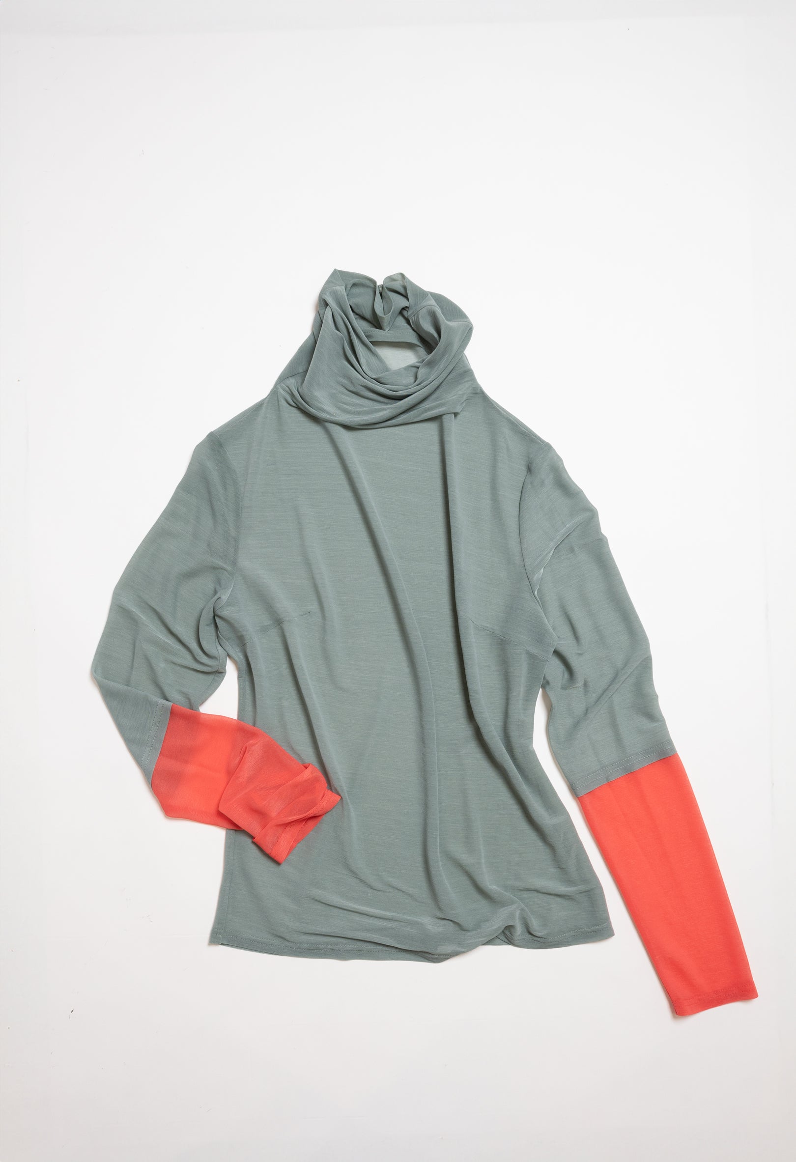 配色カットソートップ NS-259