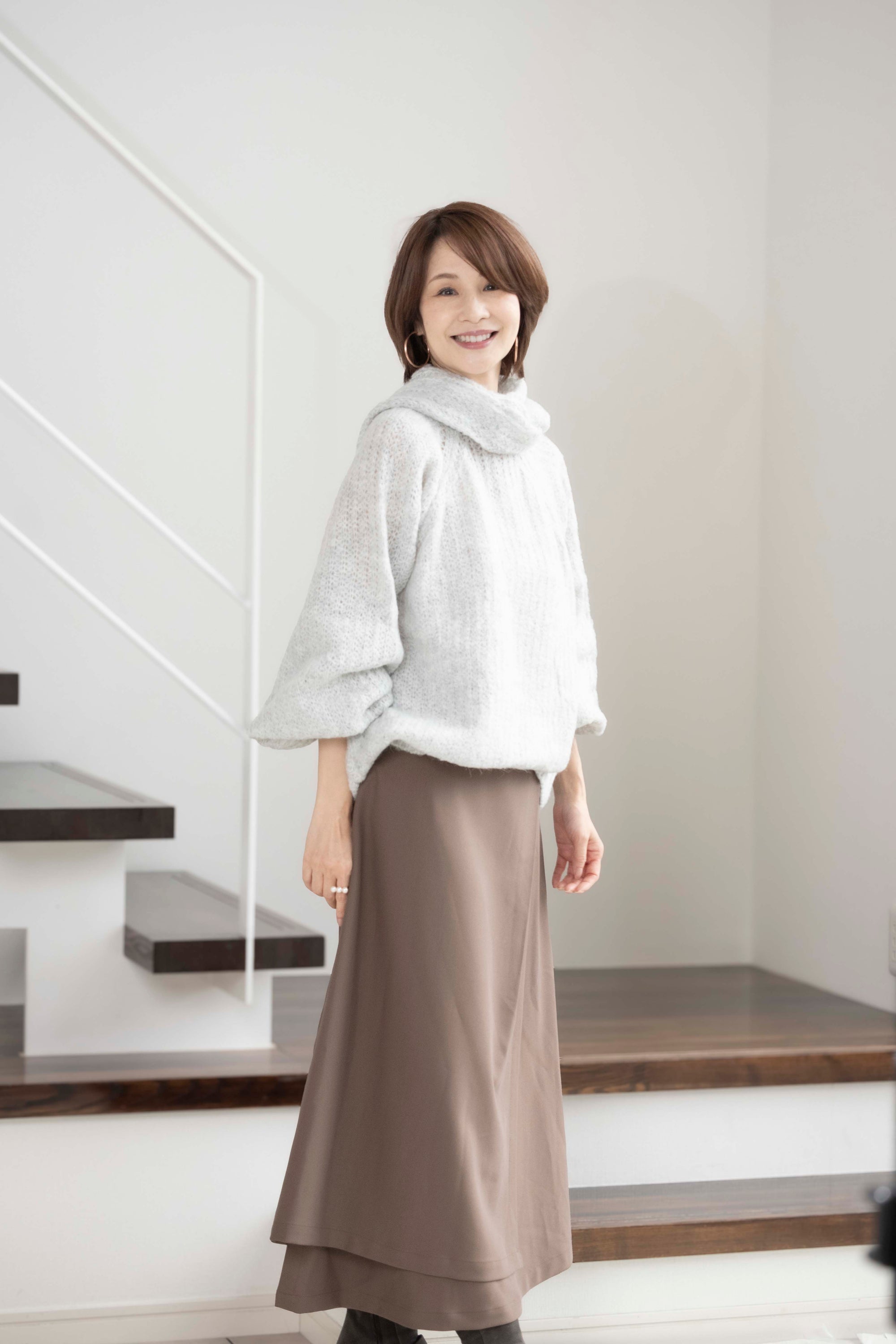 ボウカラーセーター NS-233