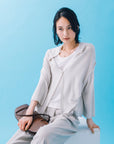 アイボリー モデル身長170cm/Mサイズ着用