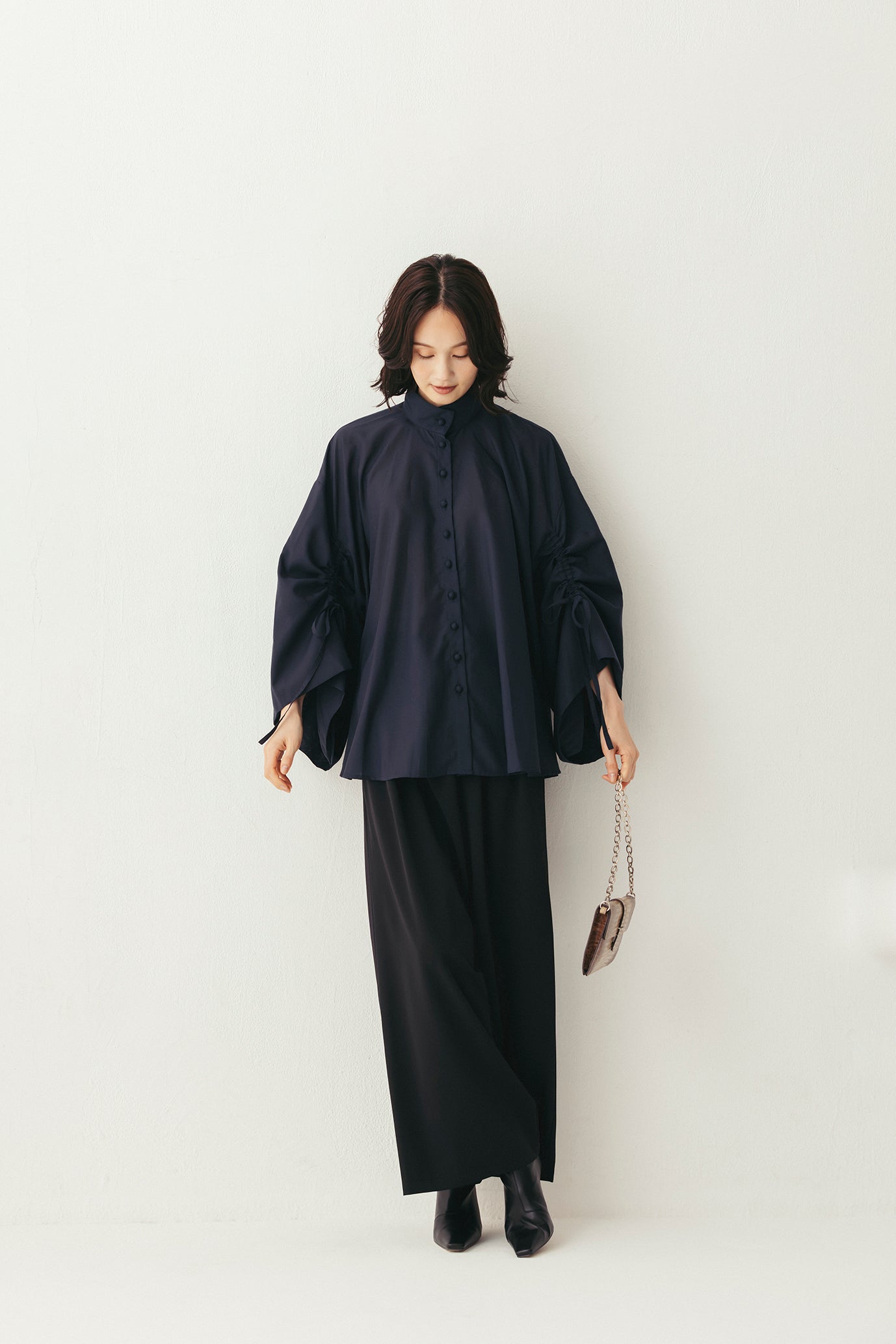 ワイドスリーブブラウス NS-331