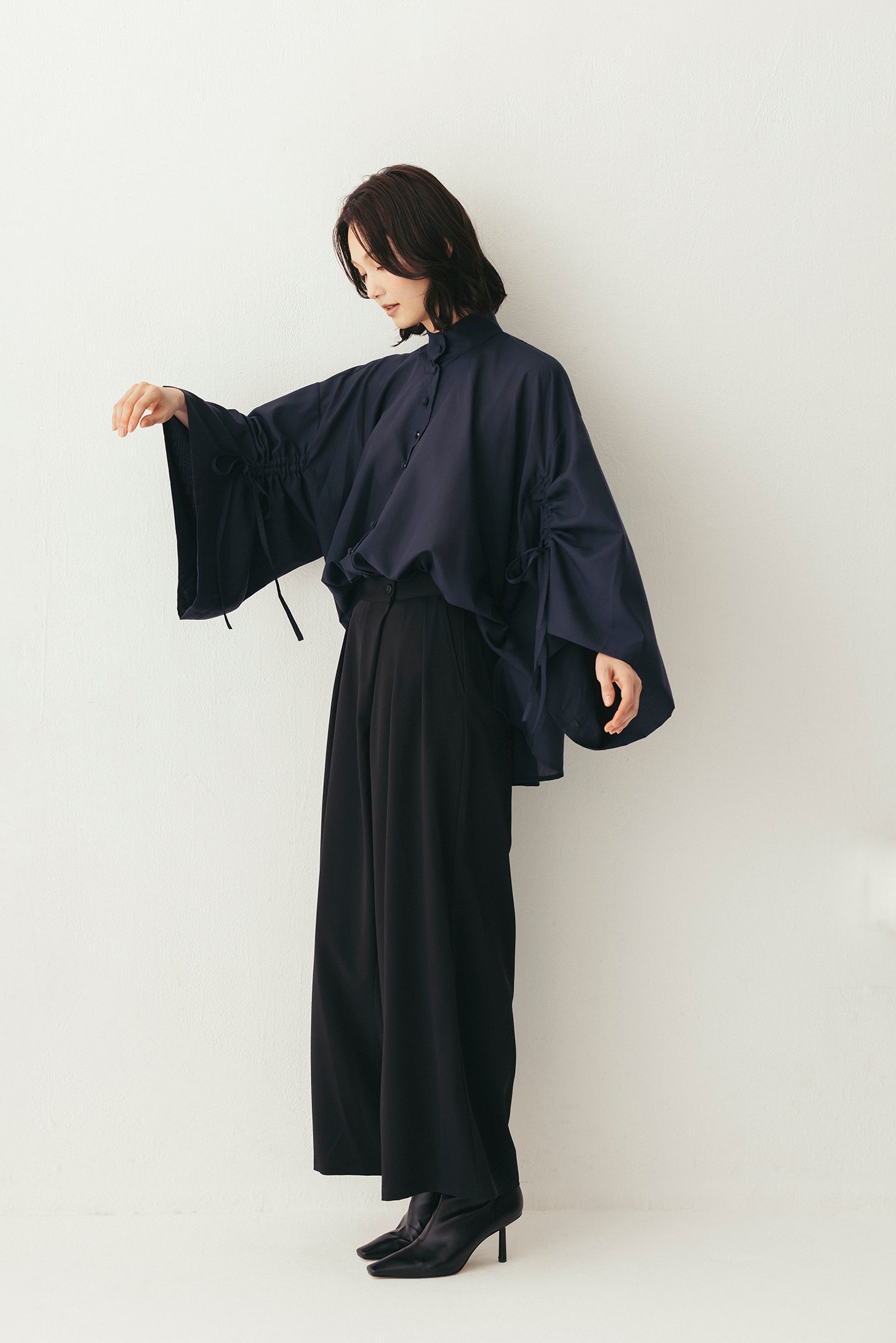 フロントタックワイドパンツ NS-333