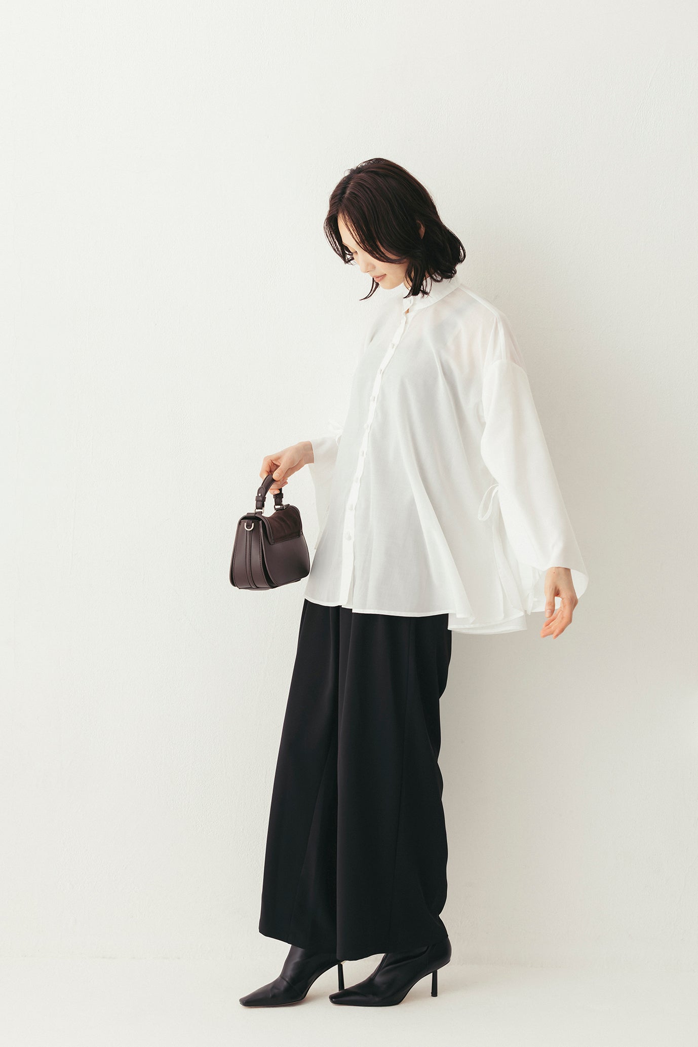 ワイドスリーブブラウス NS-331