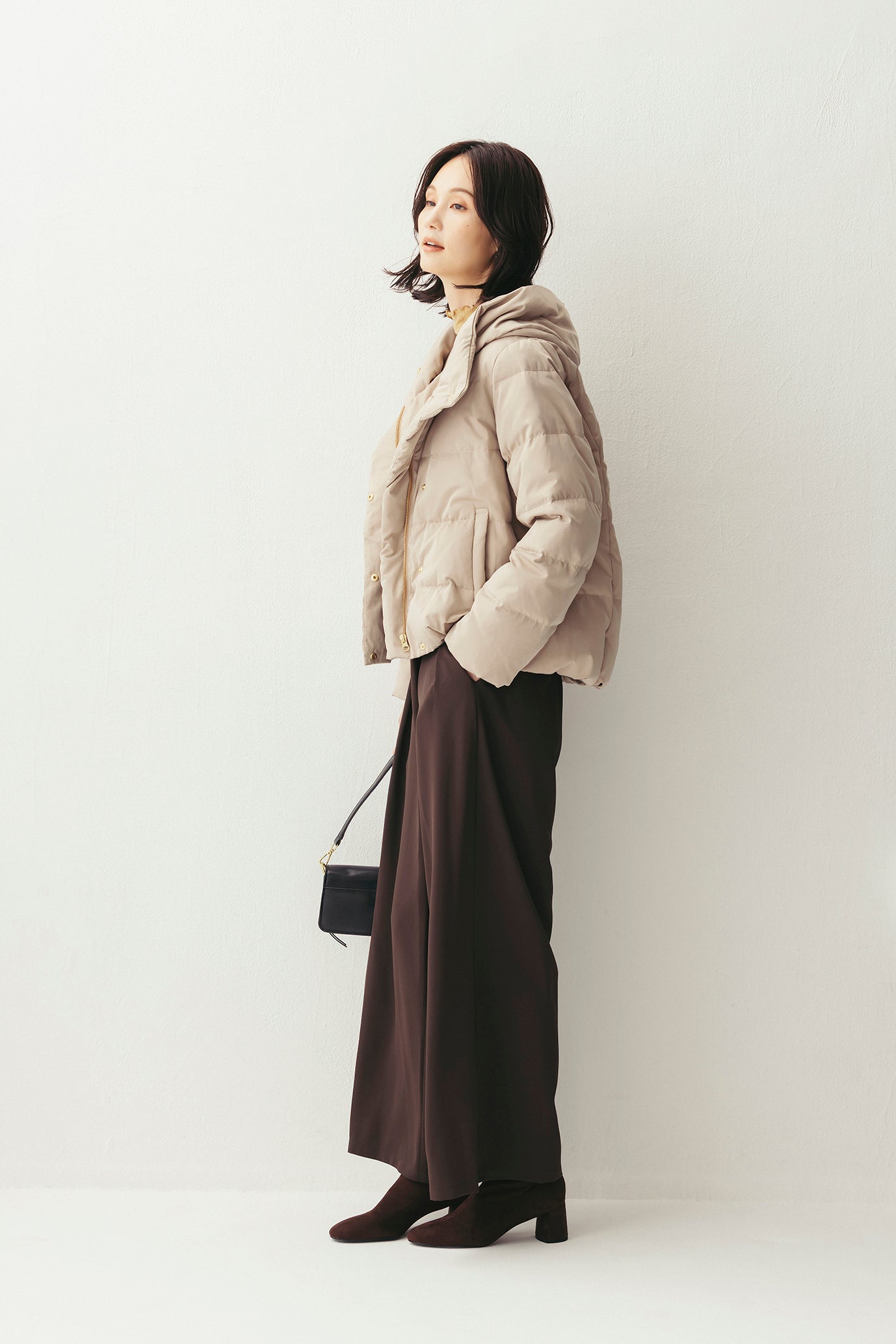 ショートダウンコート NS-358