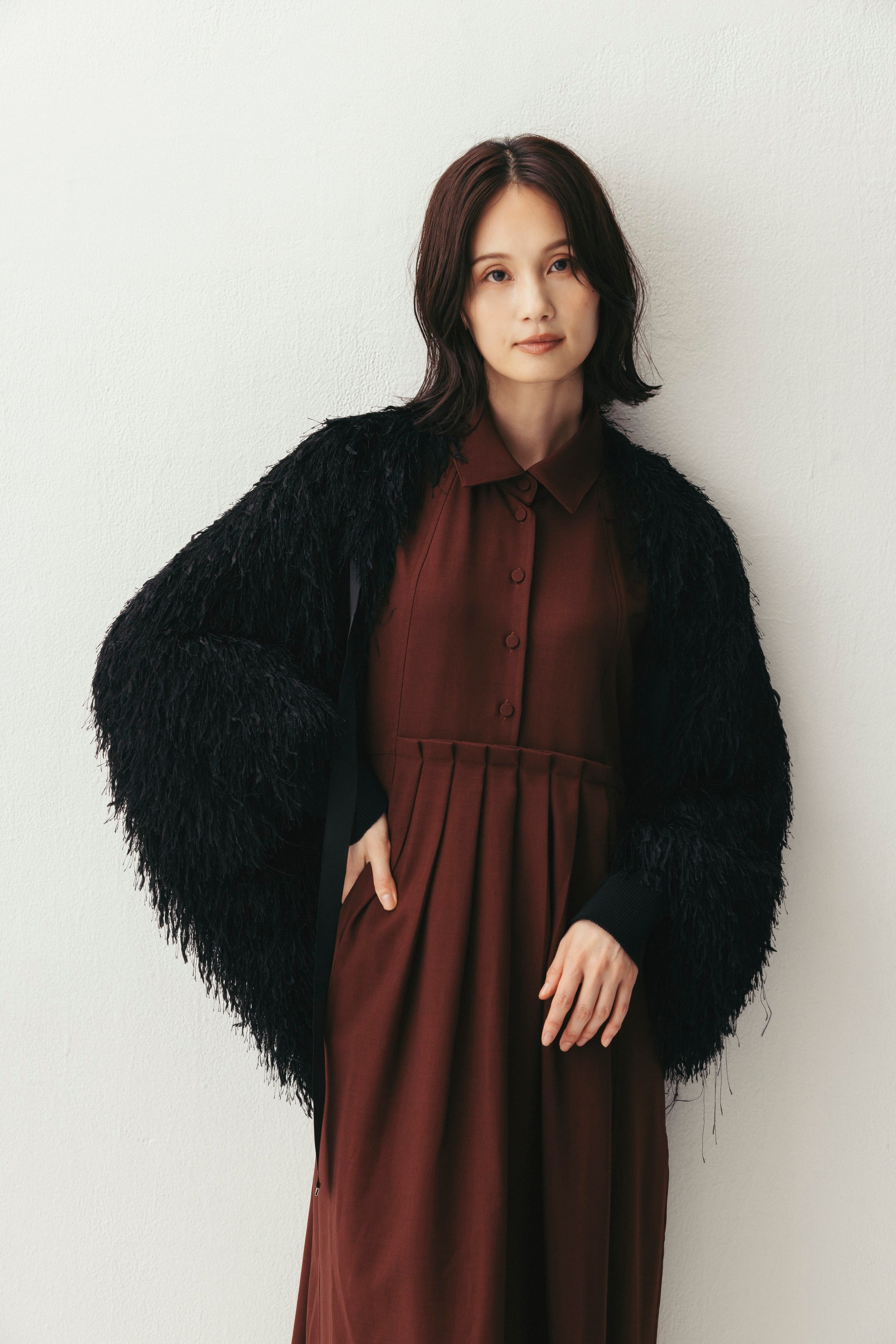 ドルマンスリーブワンピース NS-340