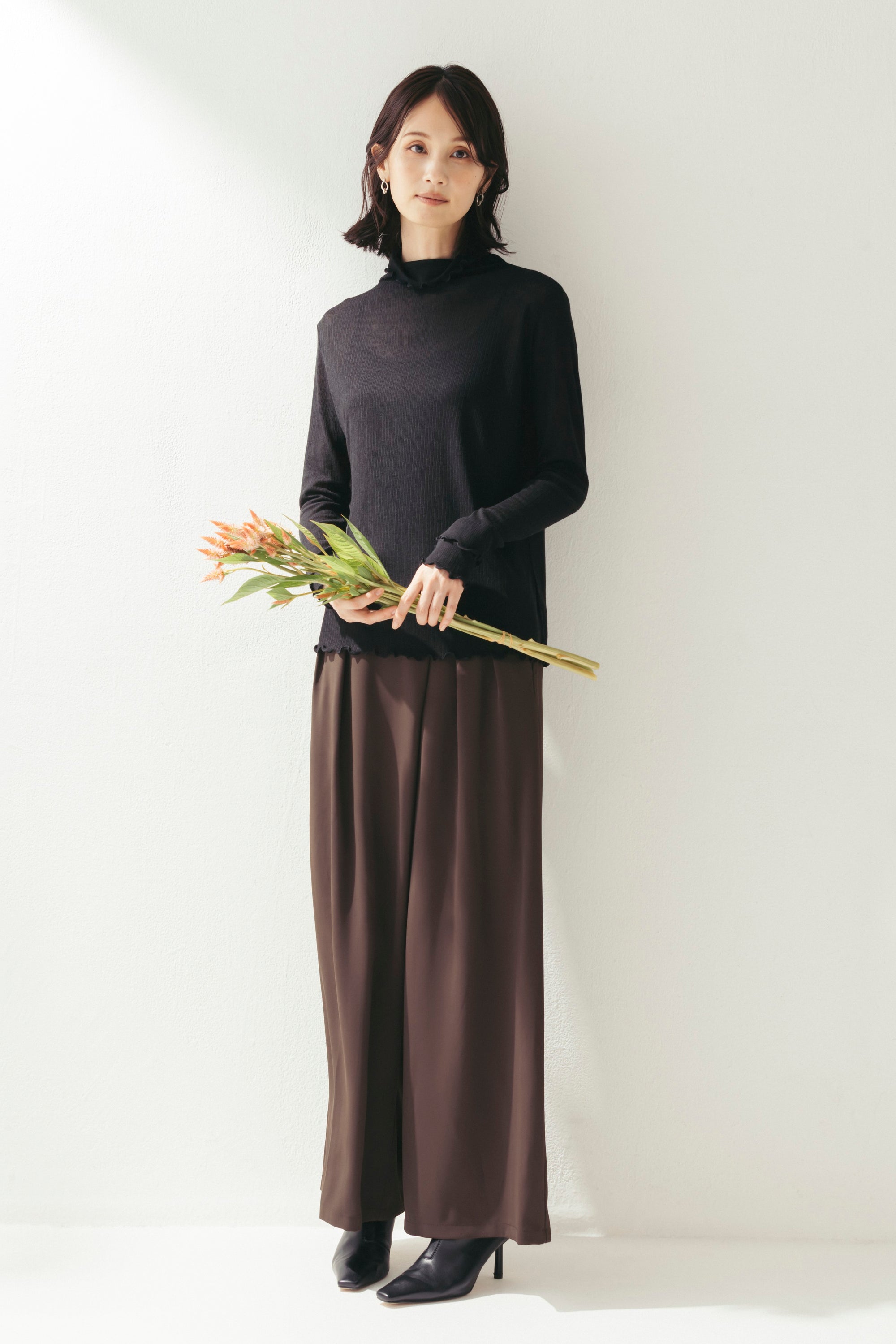 フロントタックワイドパンツ NS-333