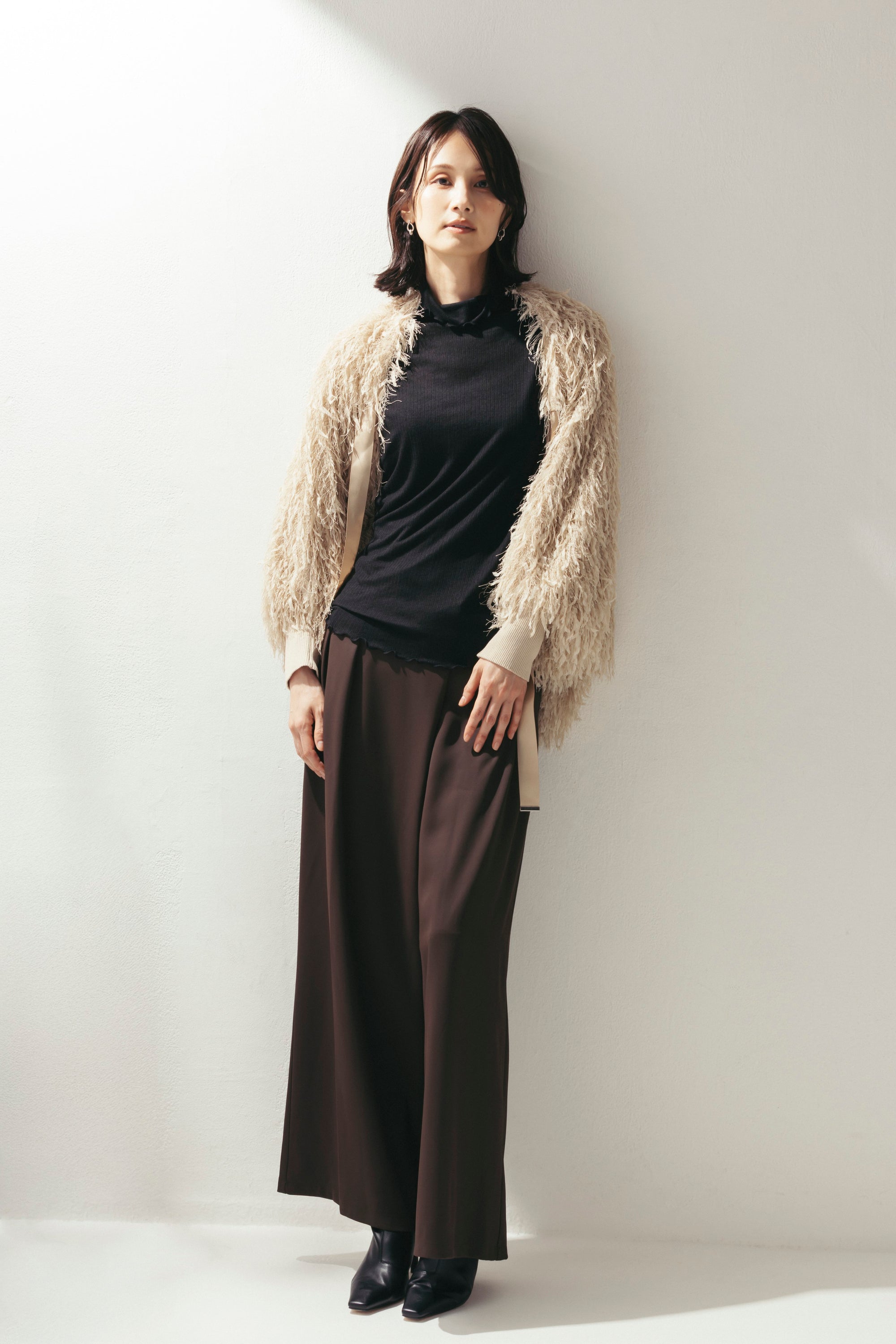 フロントタックワイドパンツ NS-333