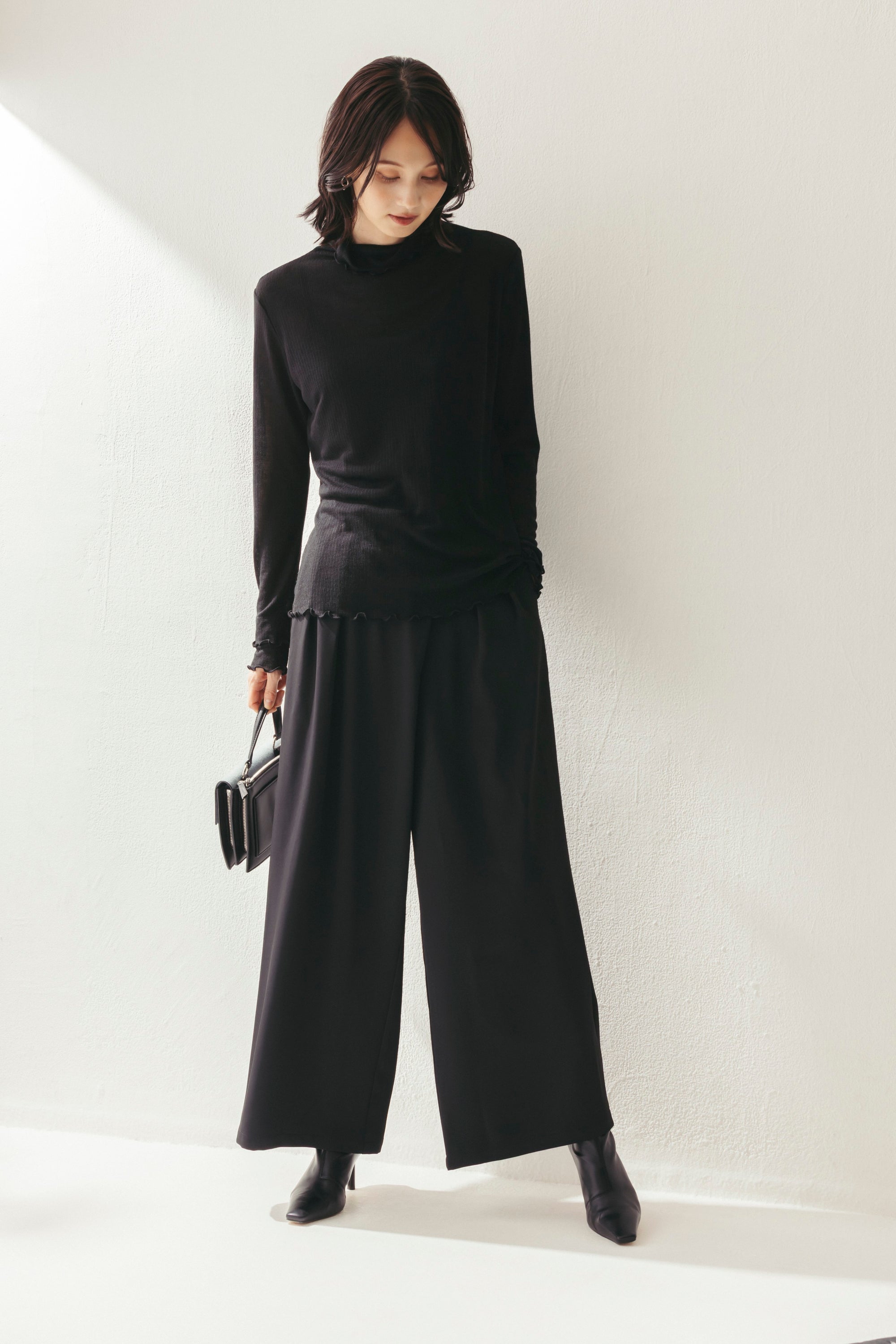 フロントタックワイドパンツ NS-333