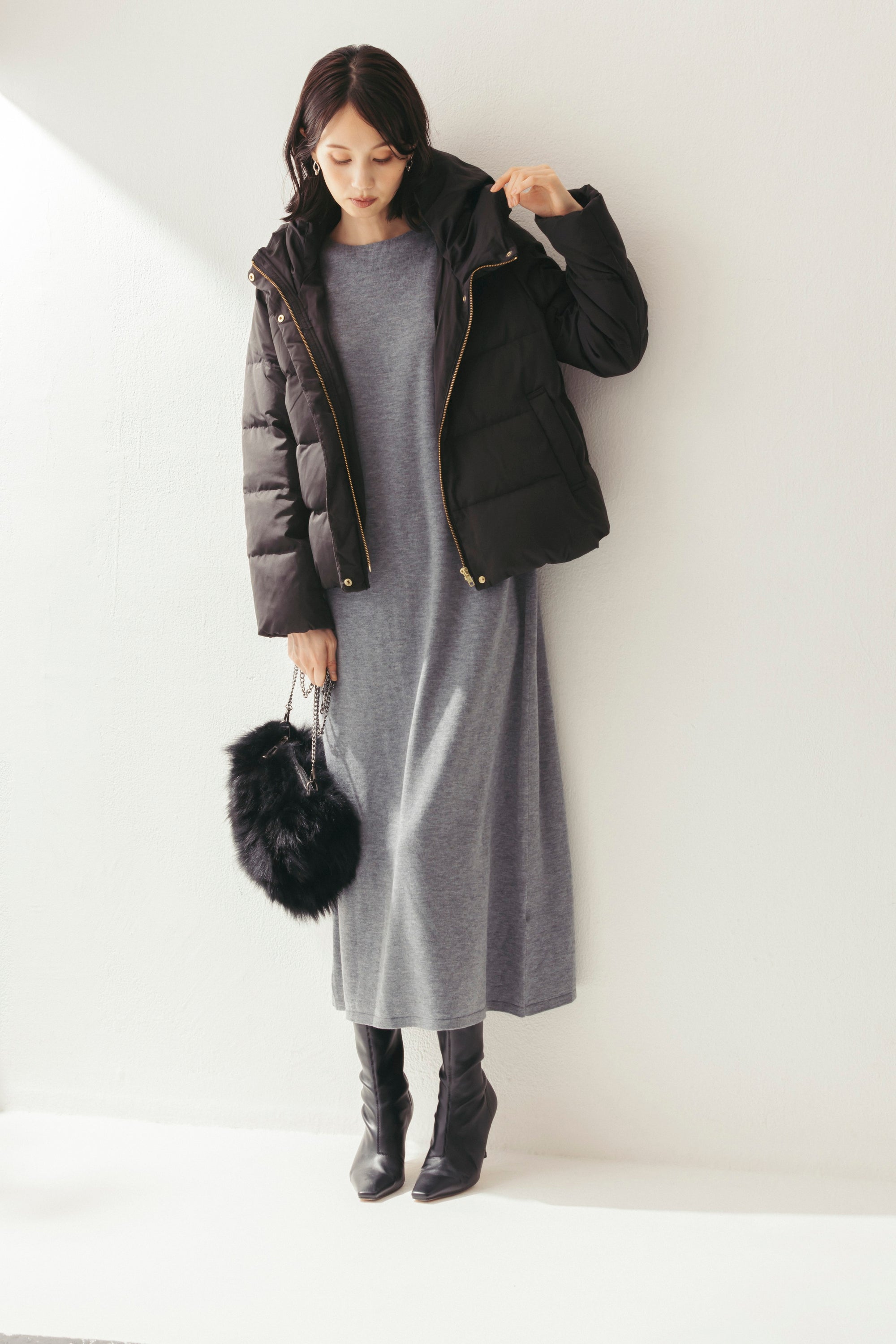 ショートダウンコート NS-358