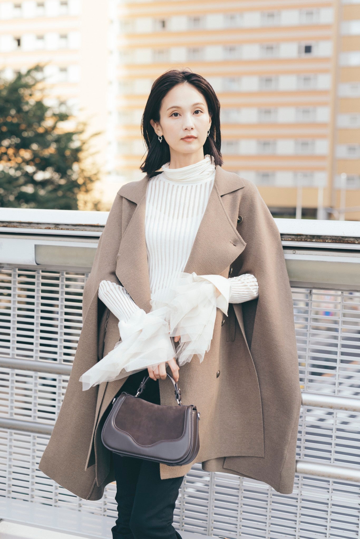 モデル170cm/Mサイズ着用