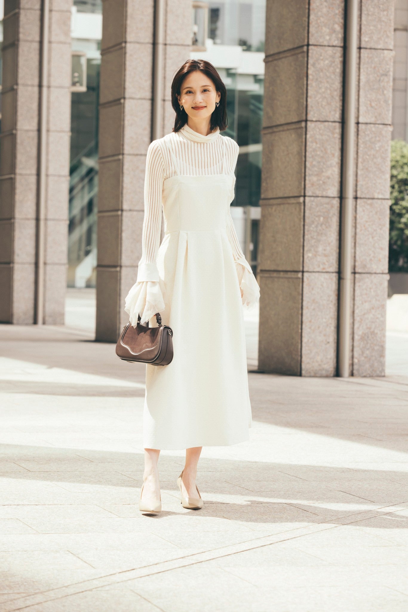 ジャカードキャミソールワンピース NS-356