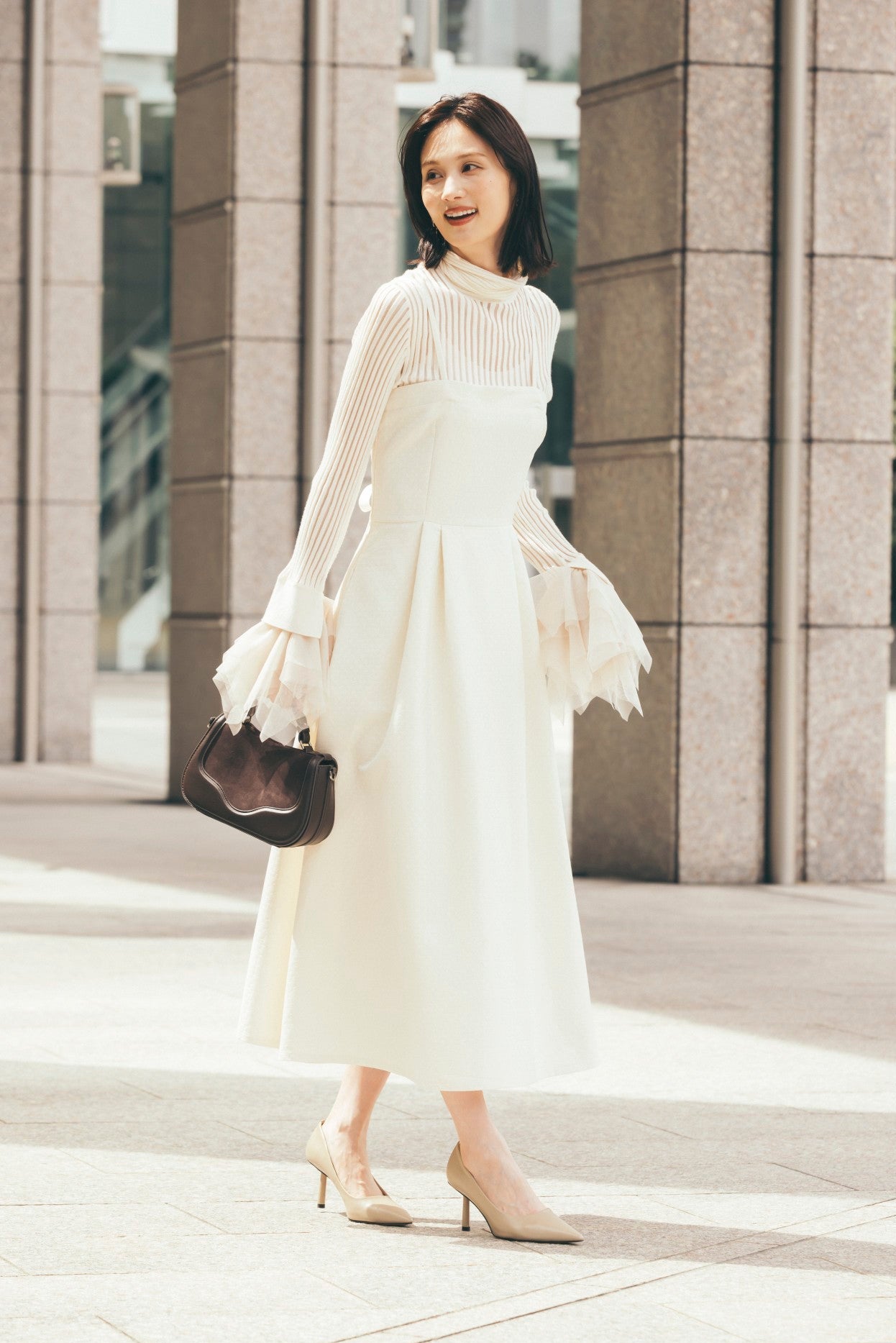 モデル170cm/Mサイズ着用