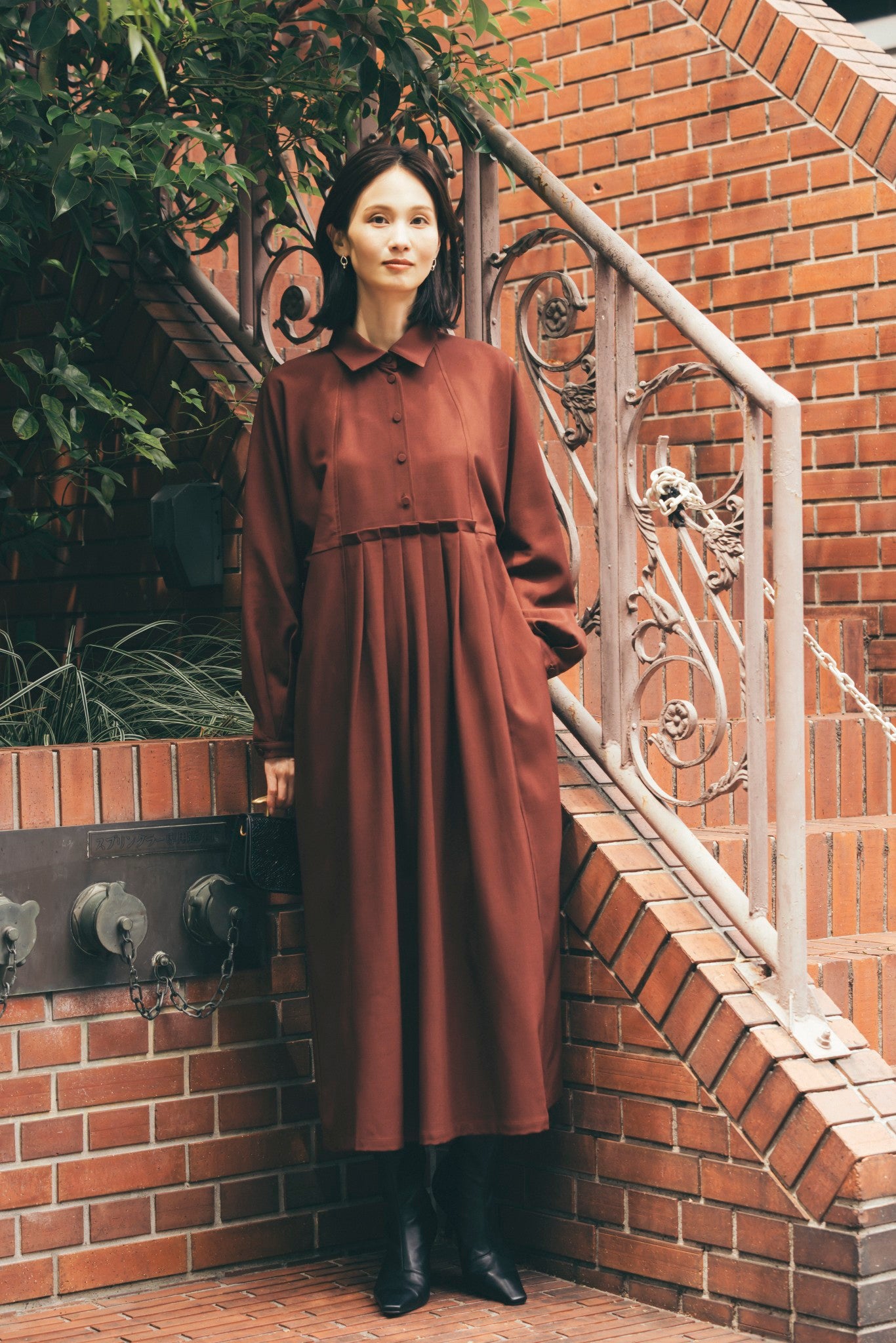 ドルマンスリーブワンピース NS-340