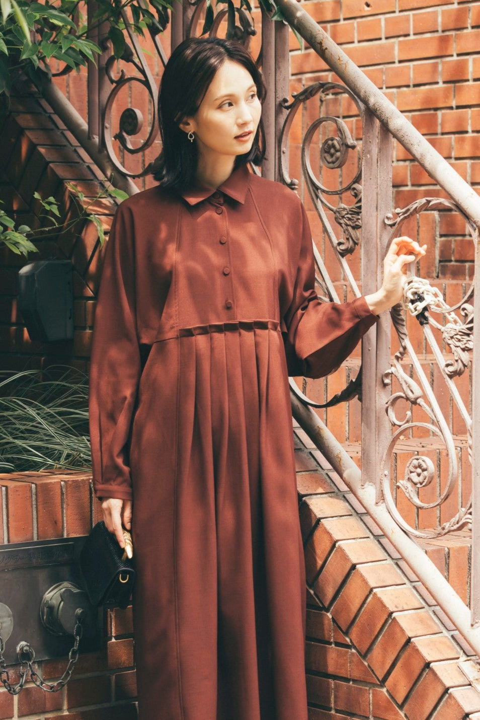 ドルマンスリーブワンピース NS-340