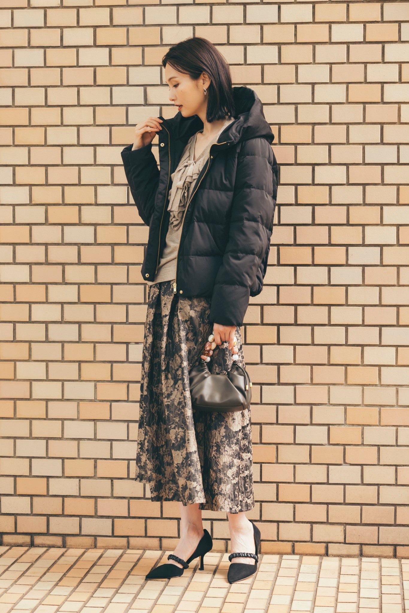 ショートダウンコート NS-358