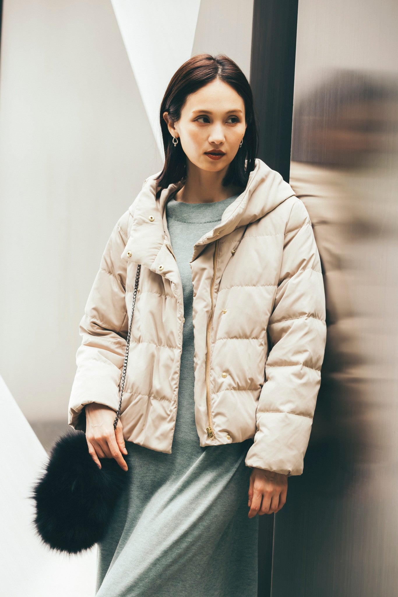 ショートダウンコート NS-358