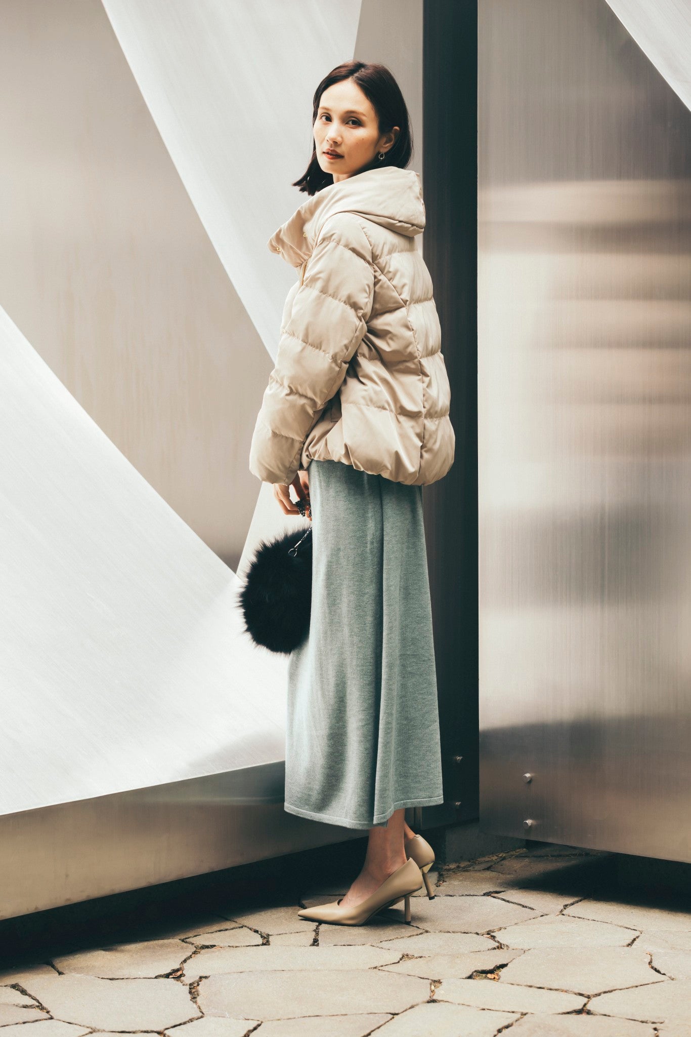 ショートダウンコート NS-358