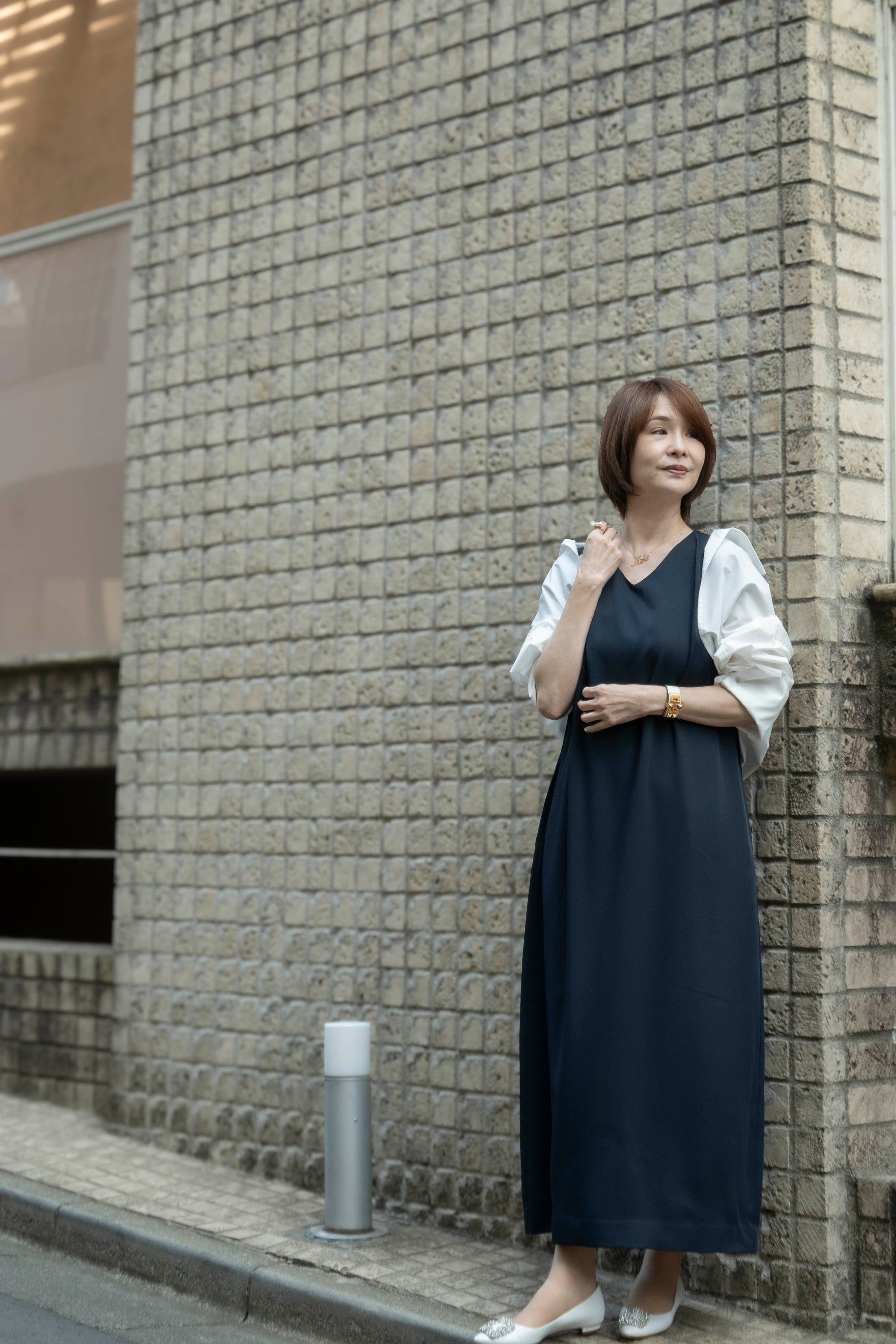 シャツ衿ボレロ NS-301