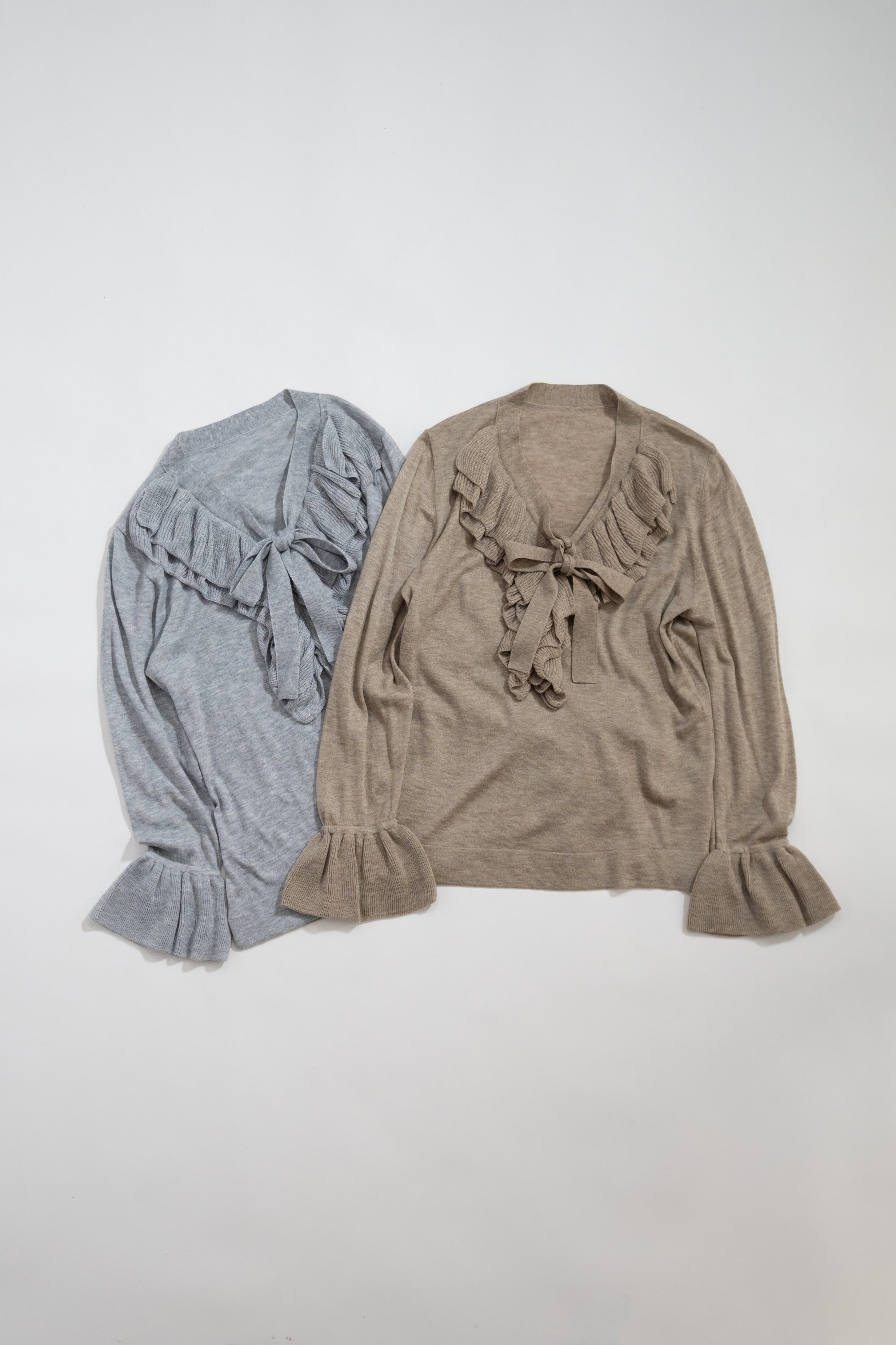 フリルニットトップ NS-336