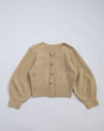 クルミ釦ニットカーディガン NS-337