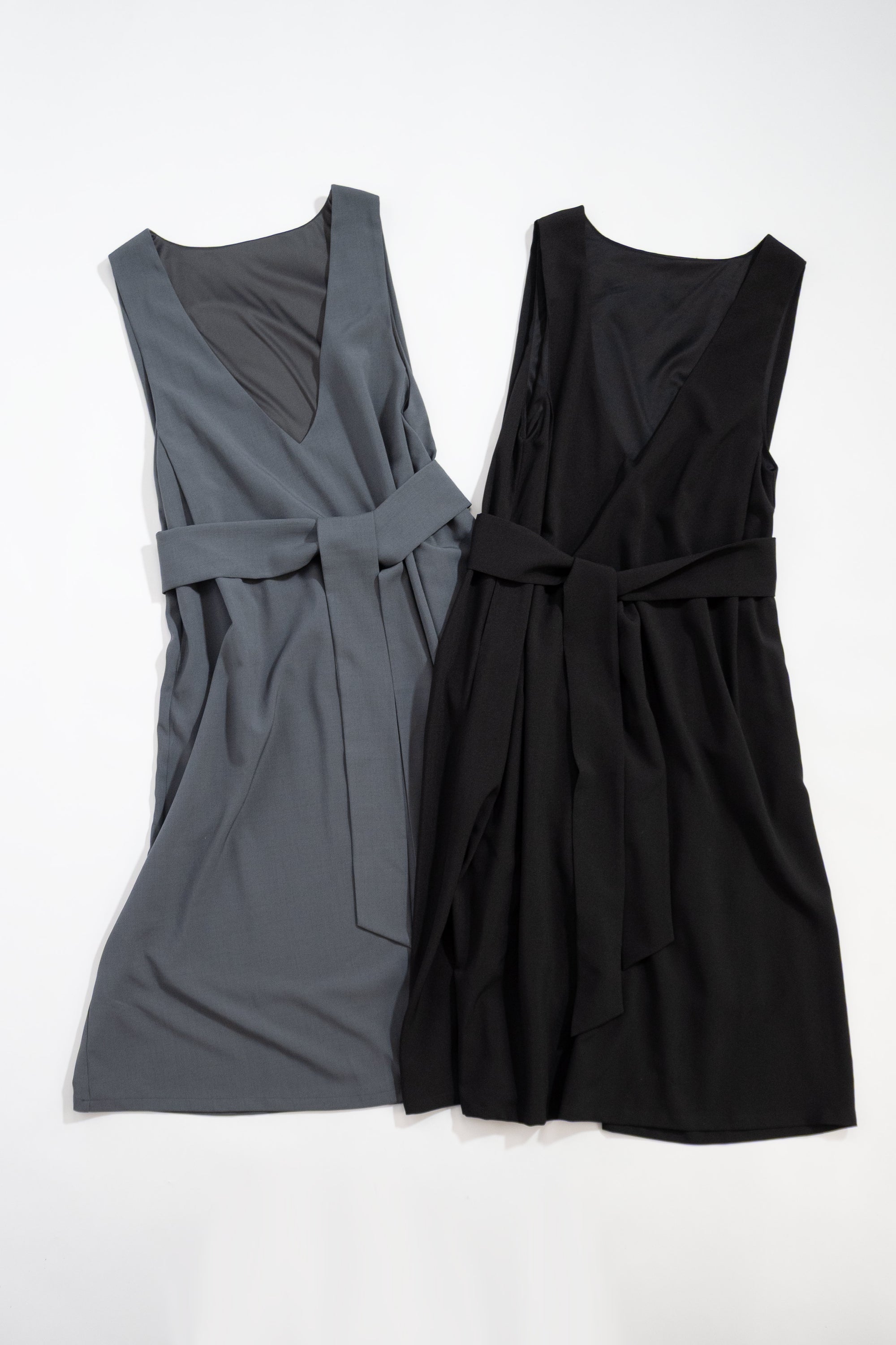 タックジャンパースカート(共布ベルト付き) NS-342