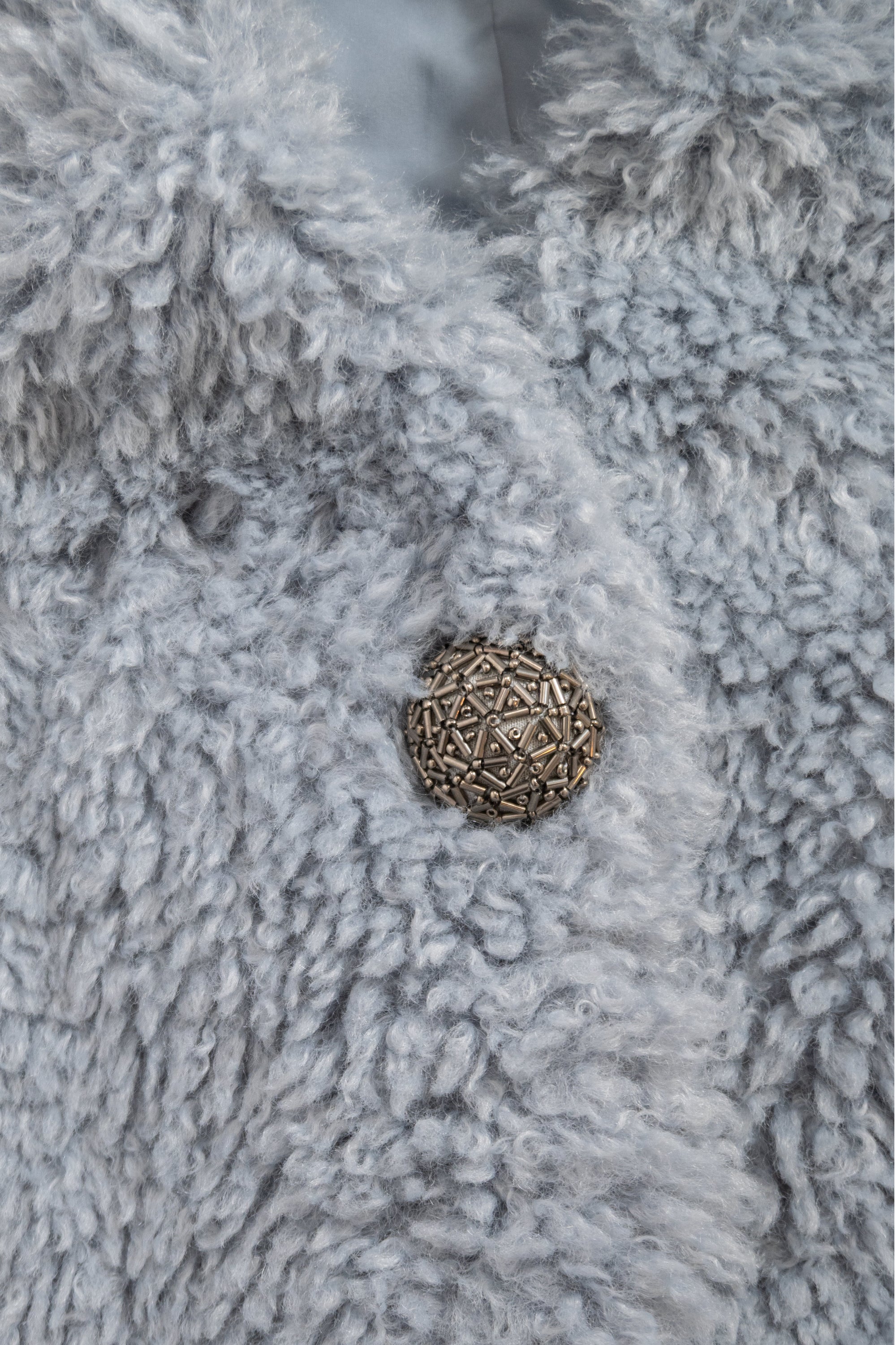 ビジュー釦ボアコート NS-343