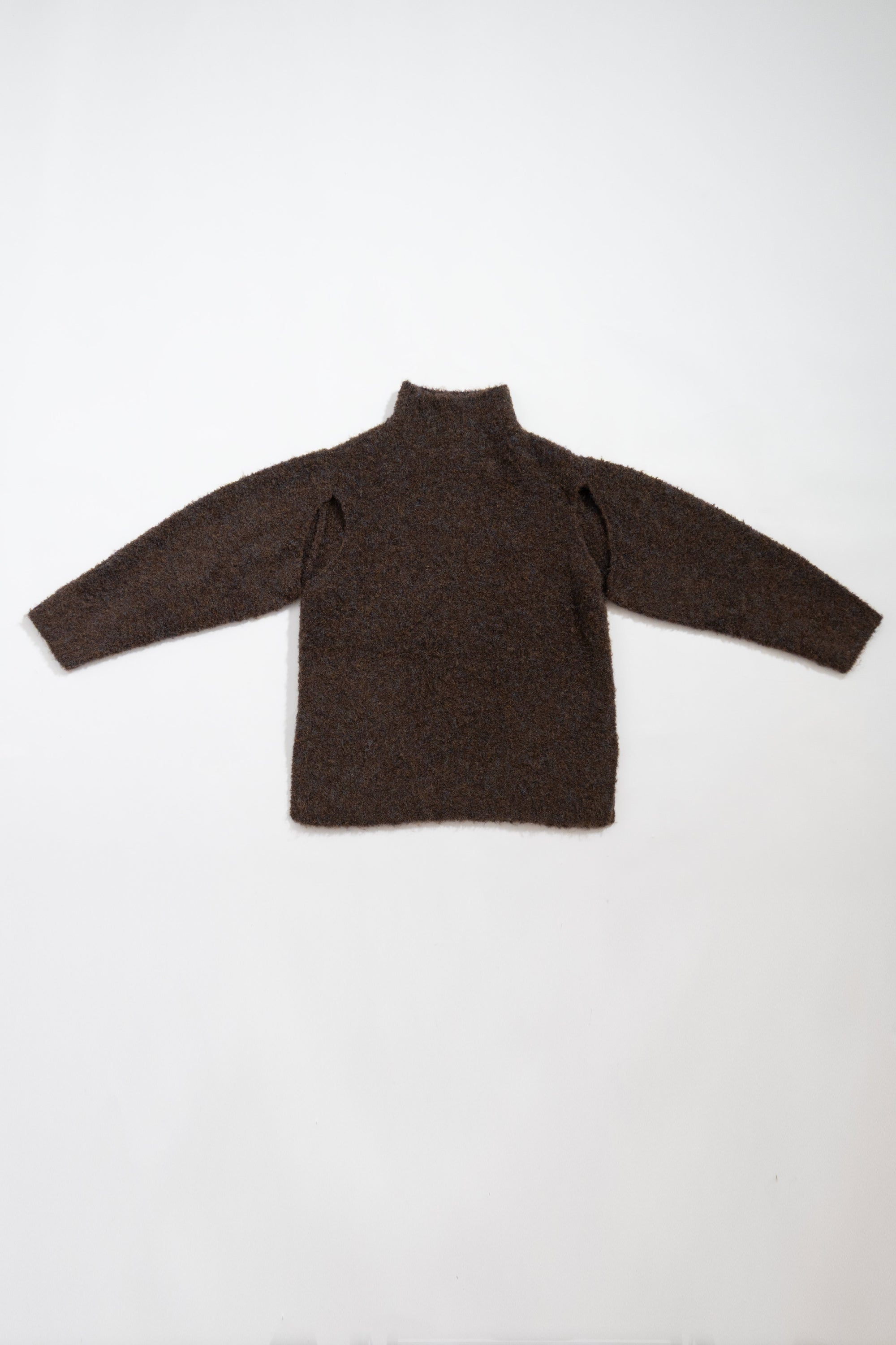 デザインスリーブニットトップ NS-351