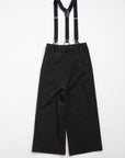 サスペンダー付ワイドパンツ NS-354