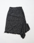 イレギュラーヘムツイードスカート NS-355