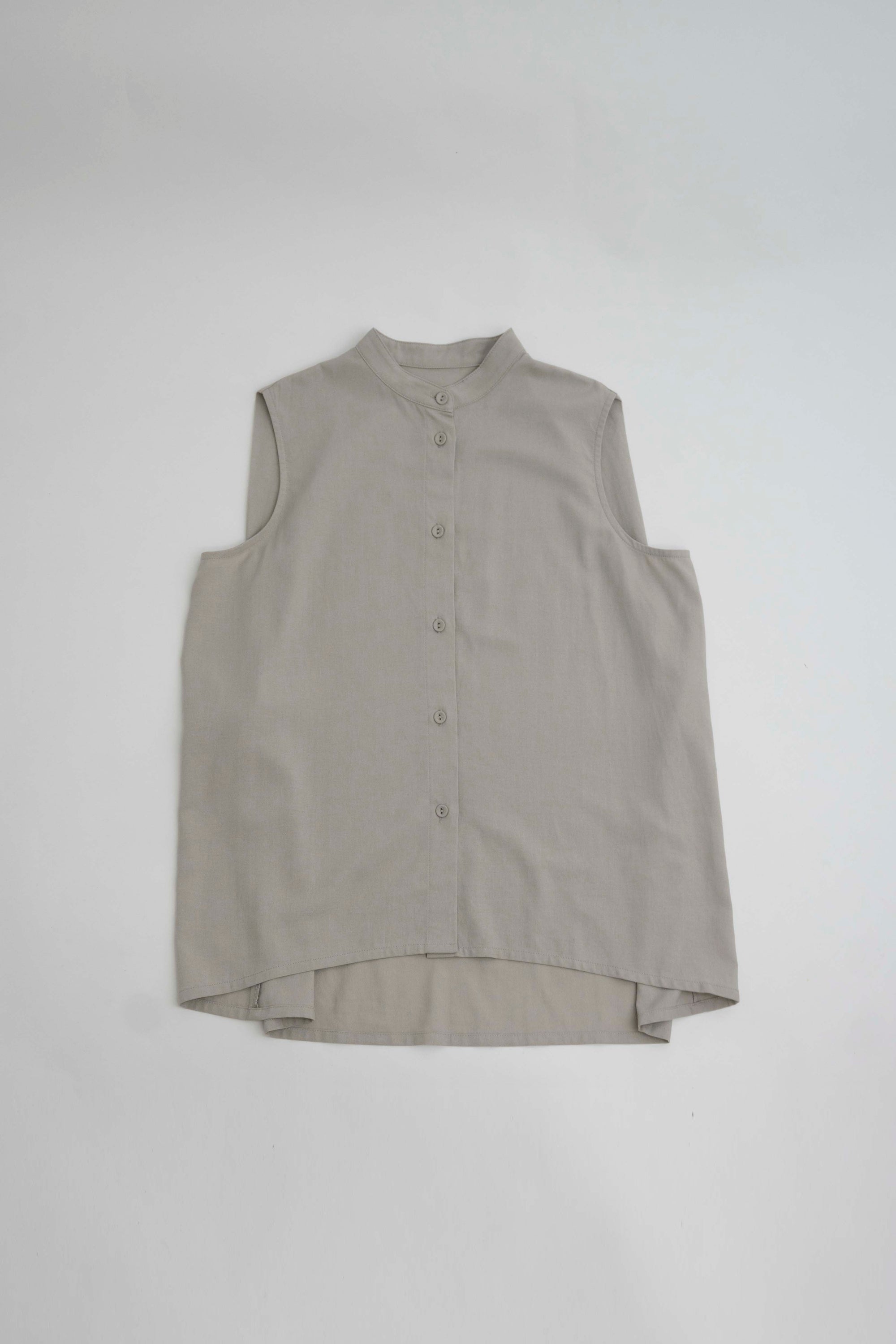 麻混バックタックブラウス NS-197