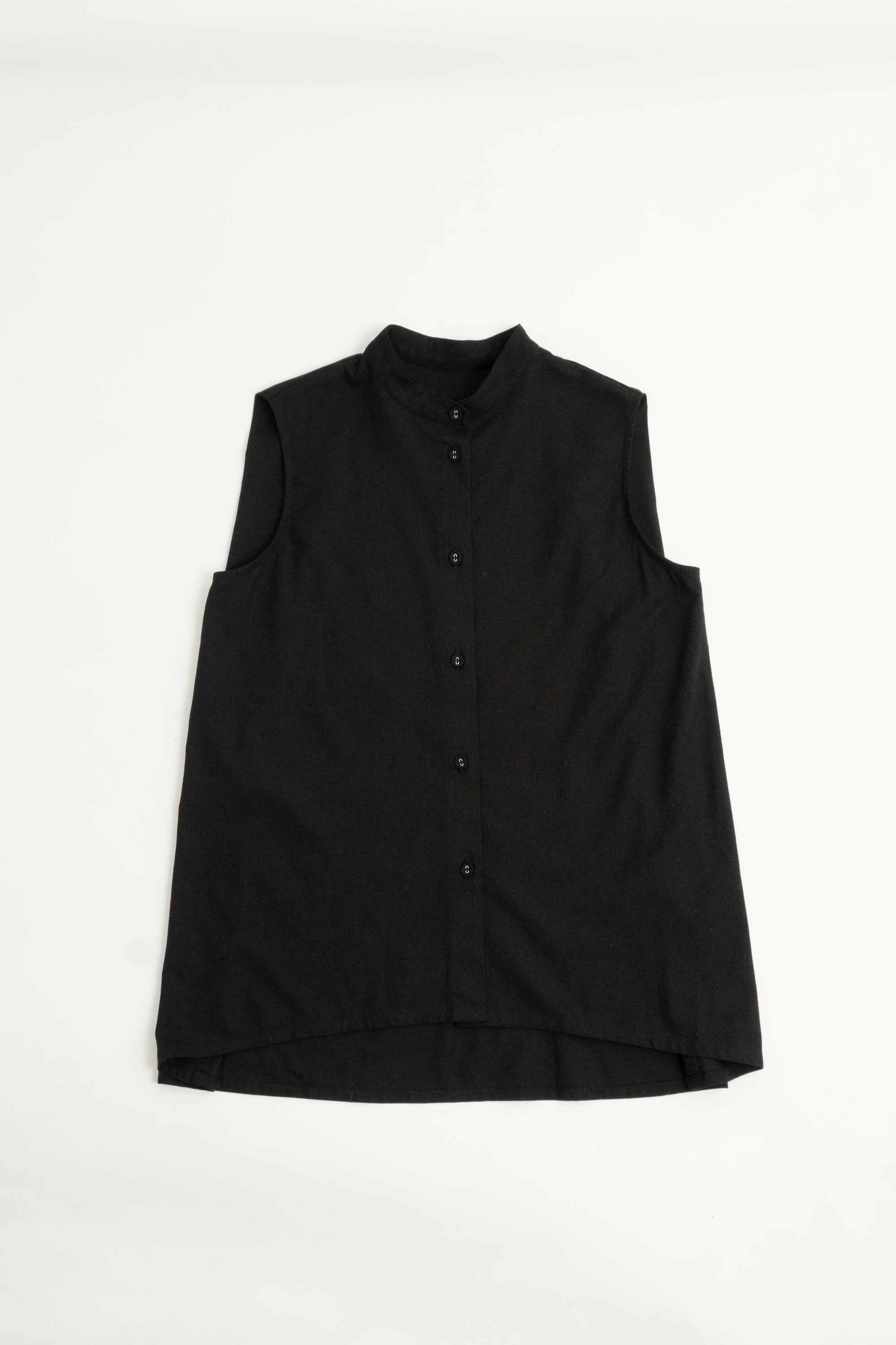 麻混バックタックブラウス NS-197