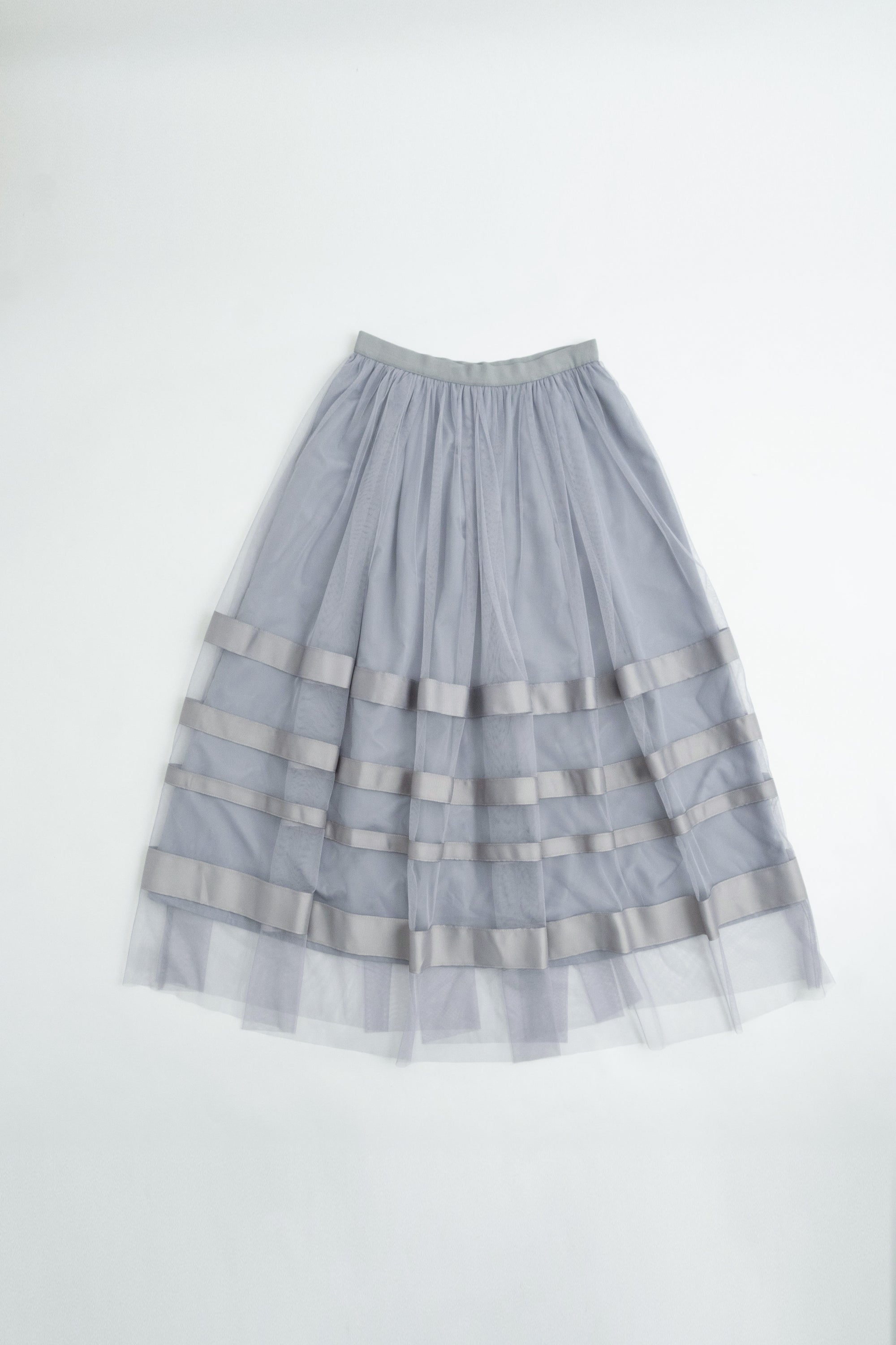 テープ使いチュールスカート NS-242