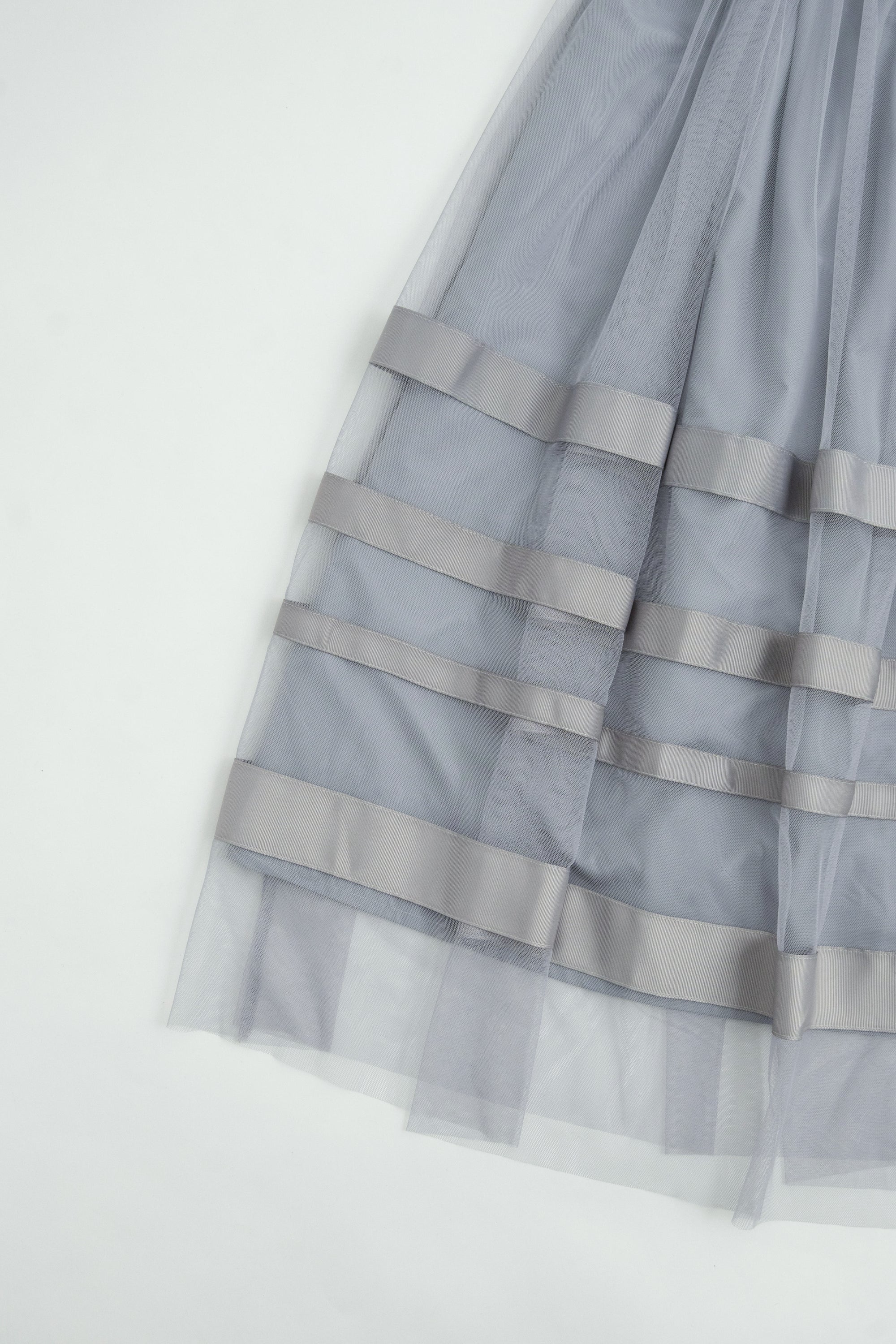 テープ使いチュールスカート NS-242