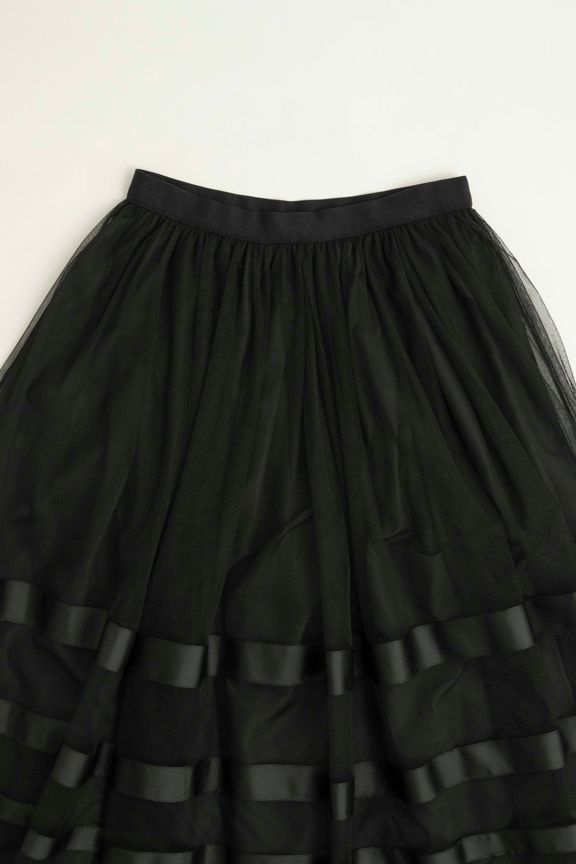 テープ使いチュールスカート NS-242