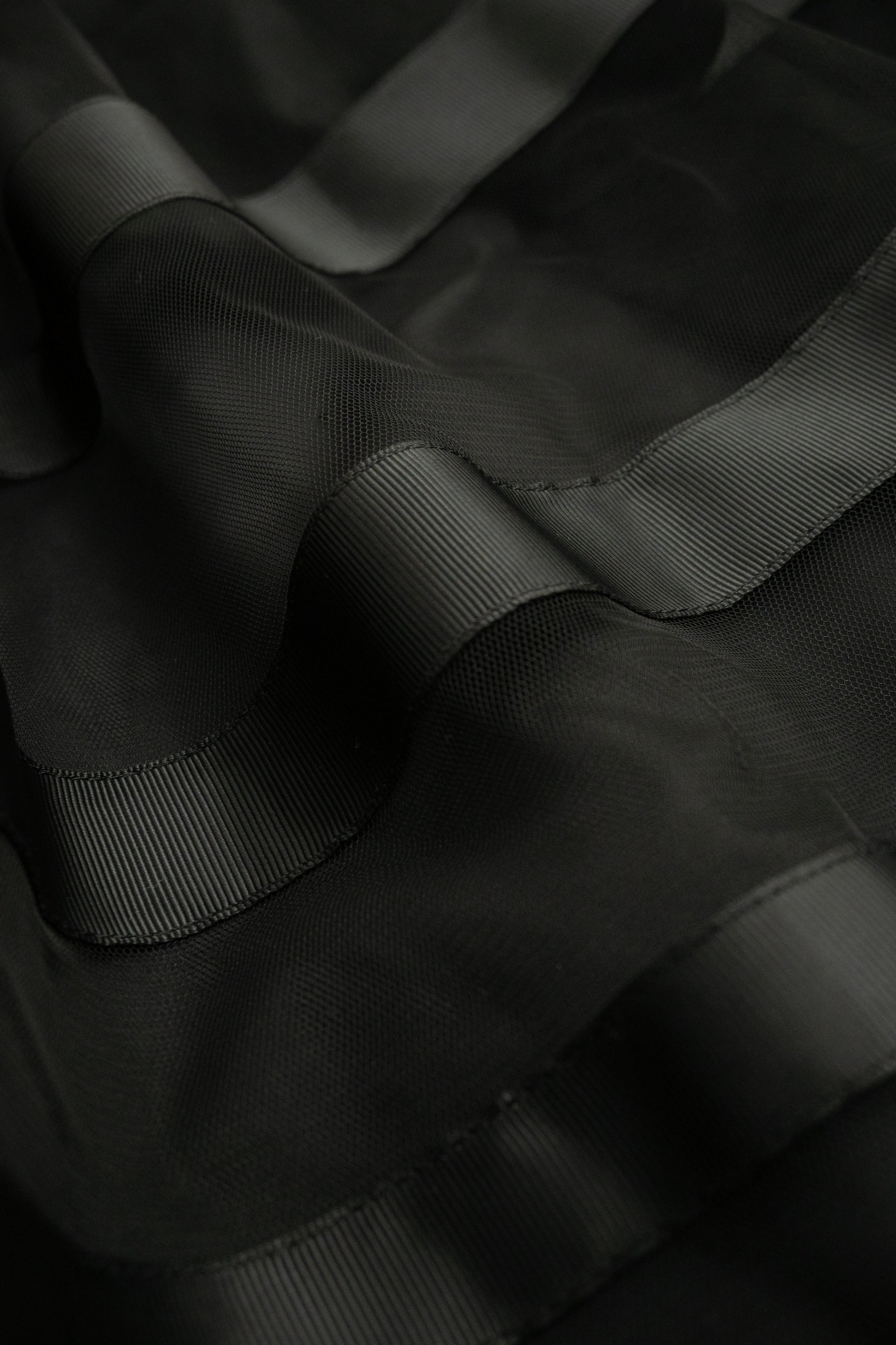 テープ使いチュールスカート NS-242