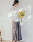 シフォンワイドパンツ NS-366